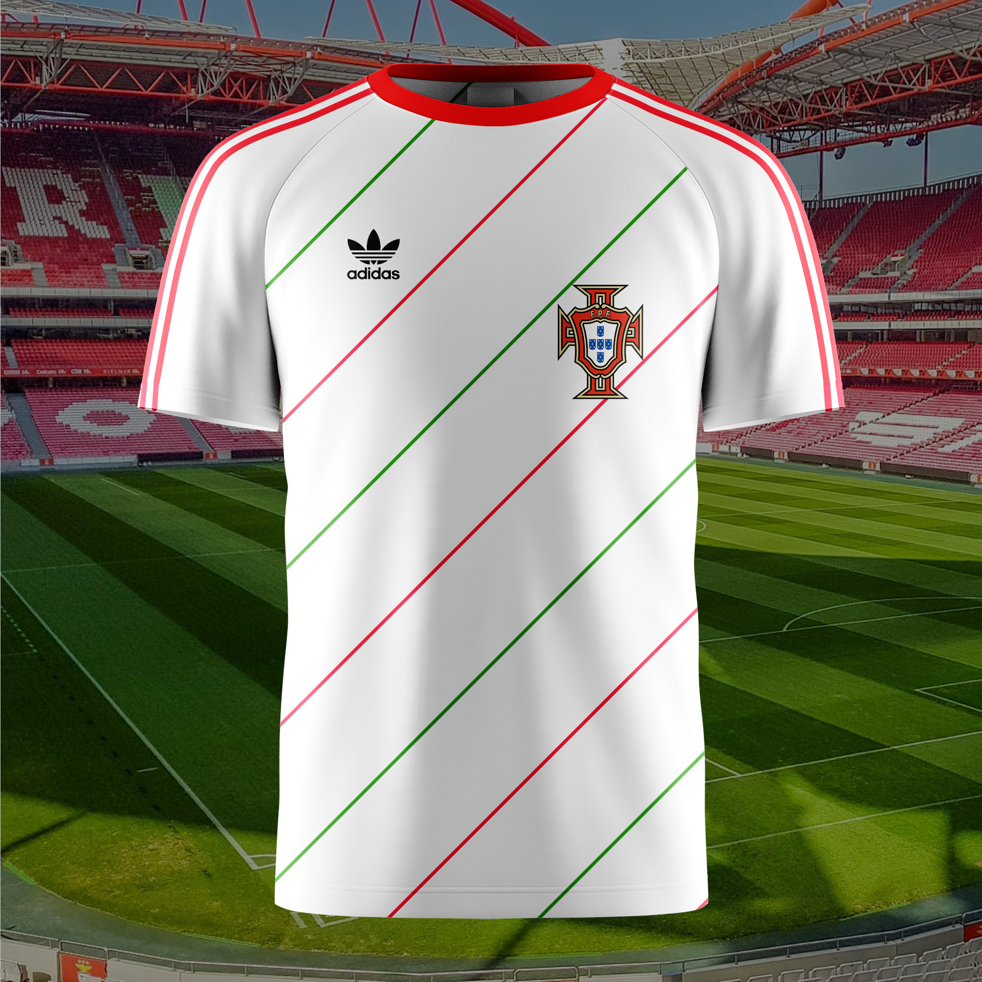 Portugal 1984 Away Kit Retro Shirt PT56962