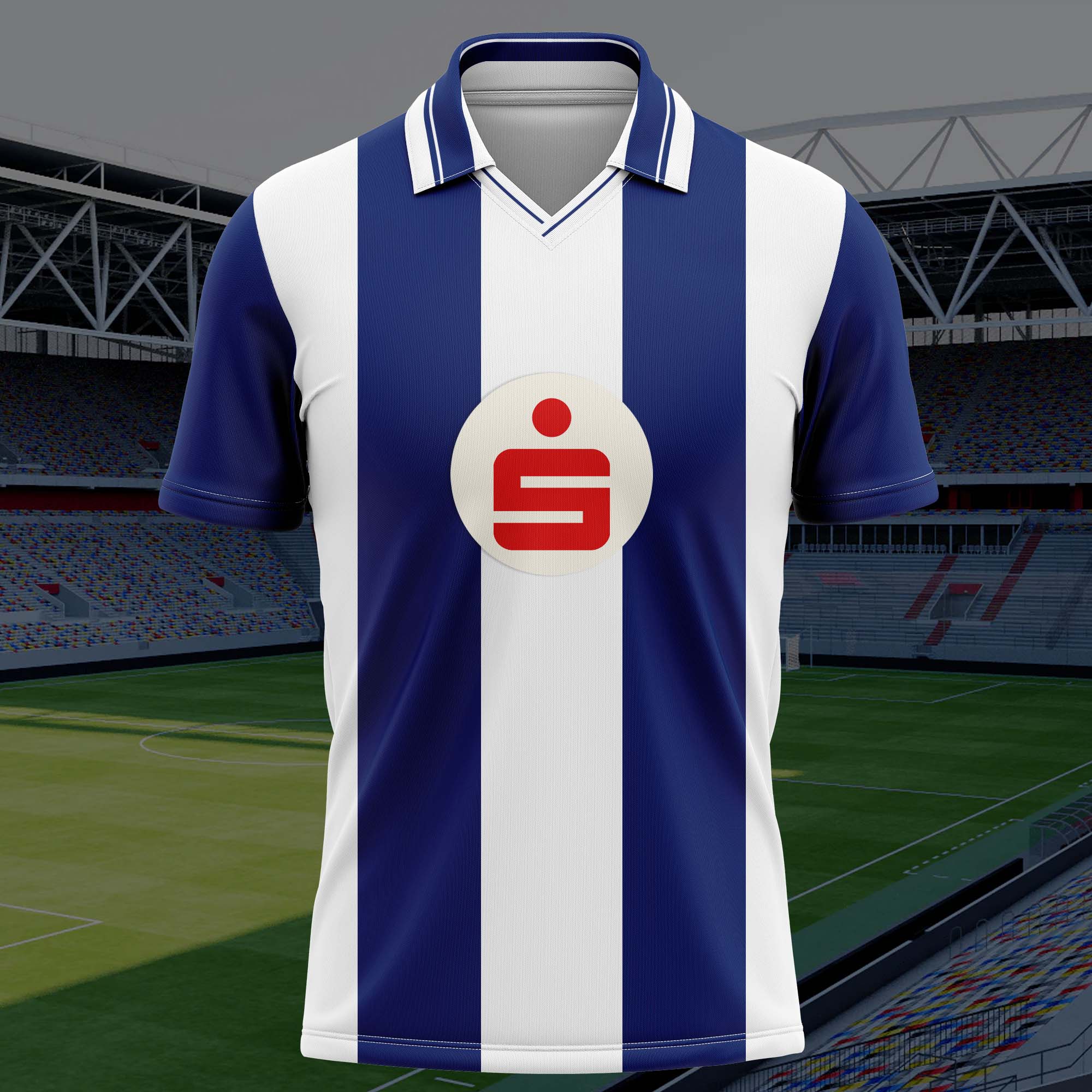 Hertha BSC 1982-1983 Home Kit Retro Shirt PT57428