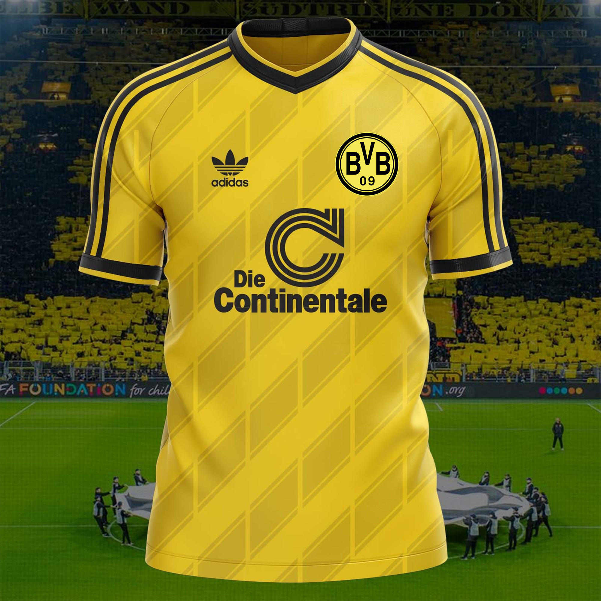 Borussia Dortmund 1987-1988 Home PT52954