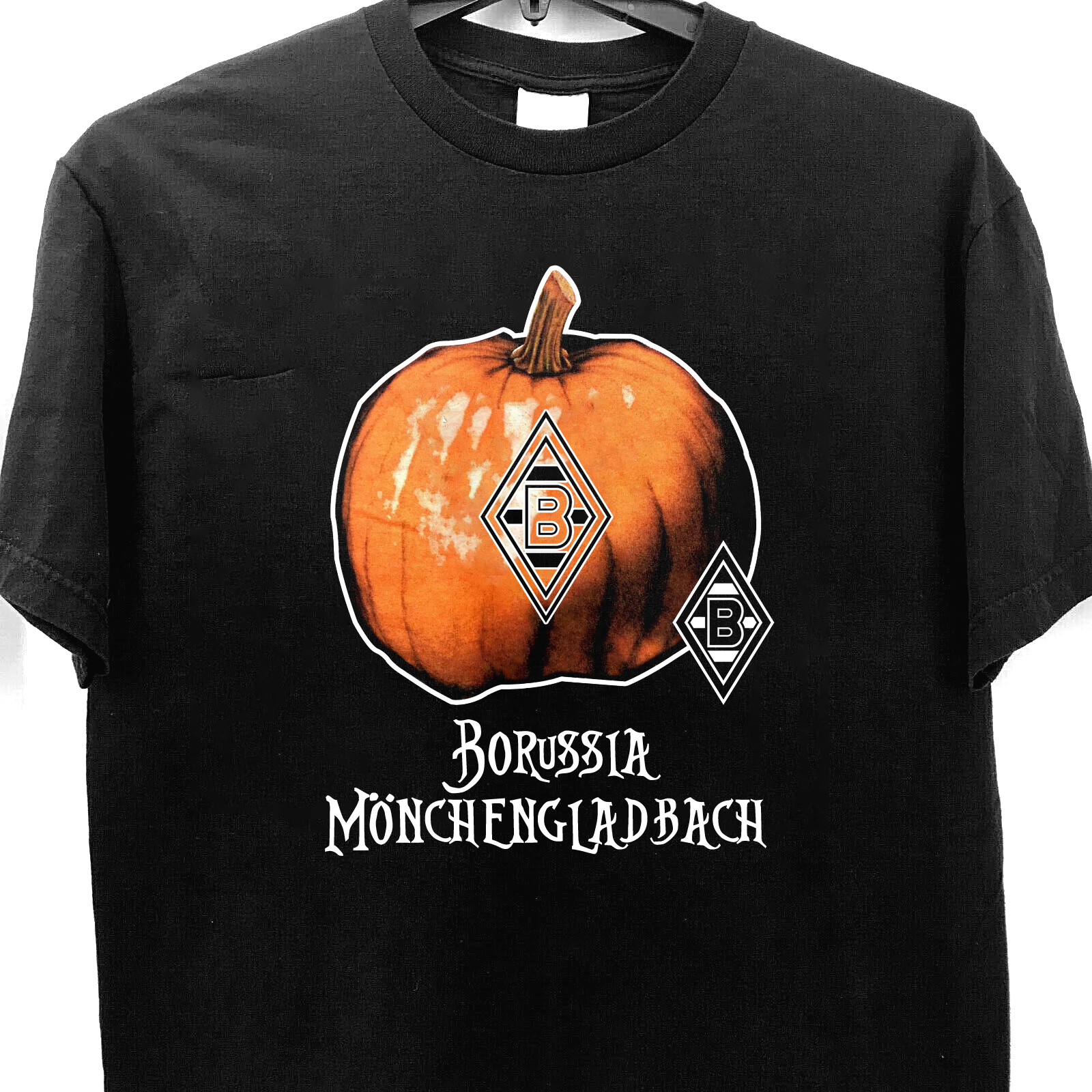 Borussia Mönchengladbach Halloween Pumpkin Black Shirt PT57641