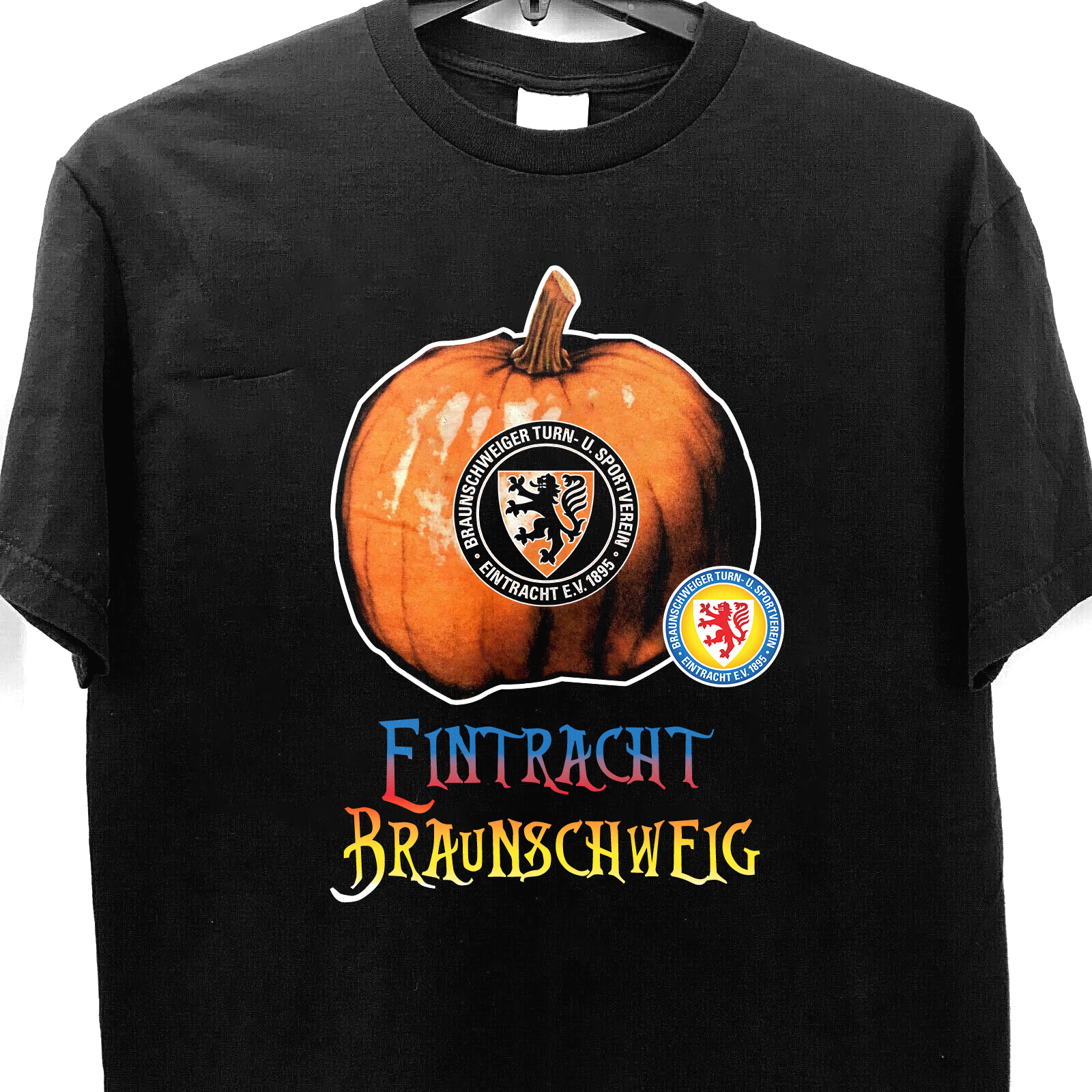 Eintracht Braunschweig Halloween Pumpkin Black Shirt PT57618