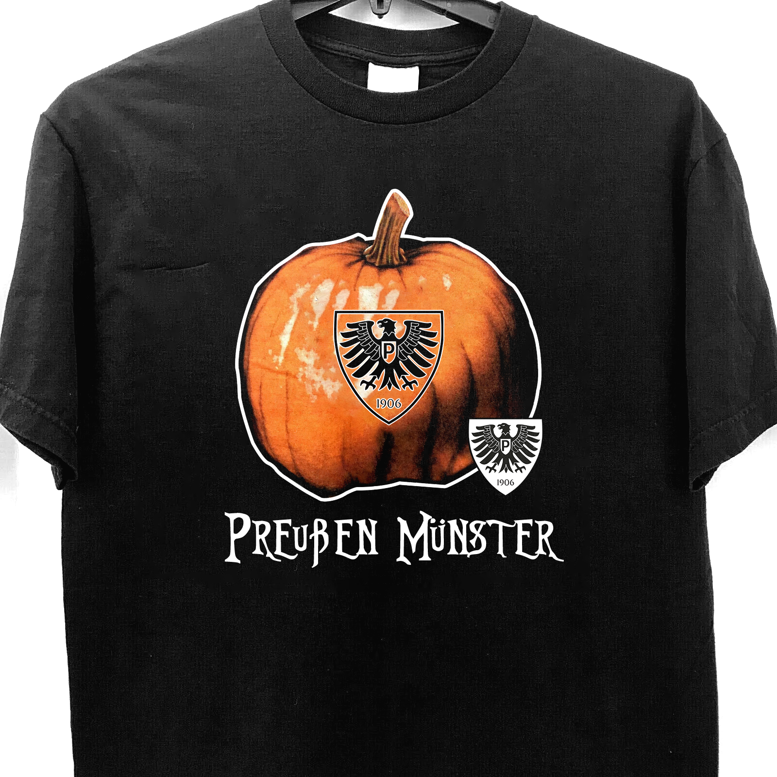 Preußen Münster Halloween Pumpkin Black Shirt PT57629