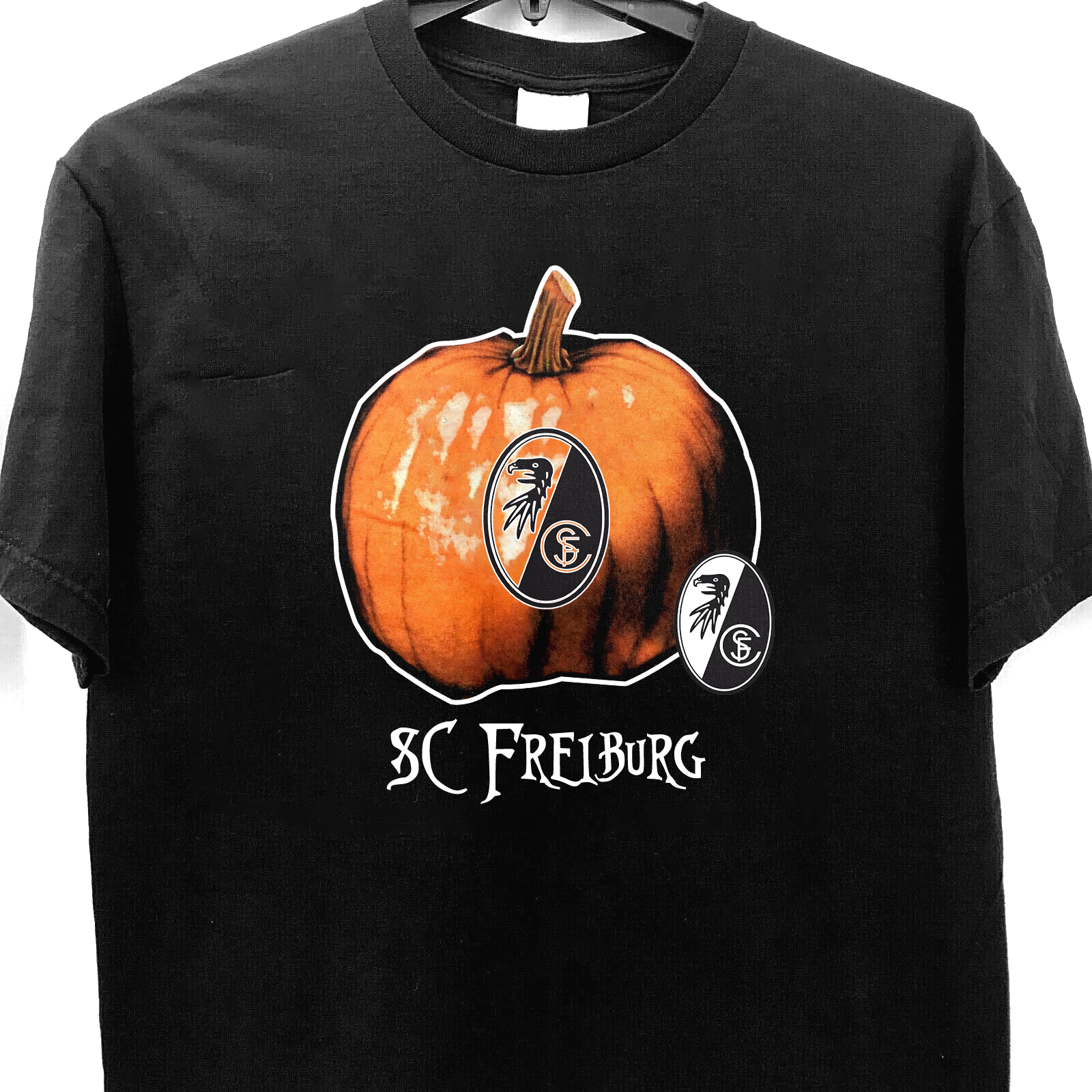 SC Freiburg Halloween Pumpkin Black Shirt PT57647