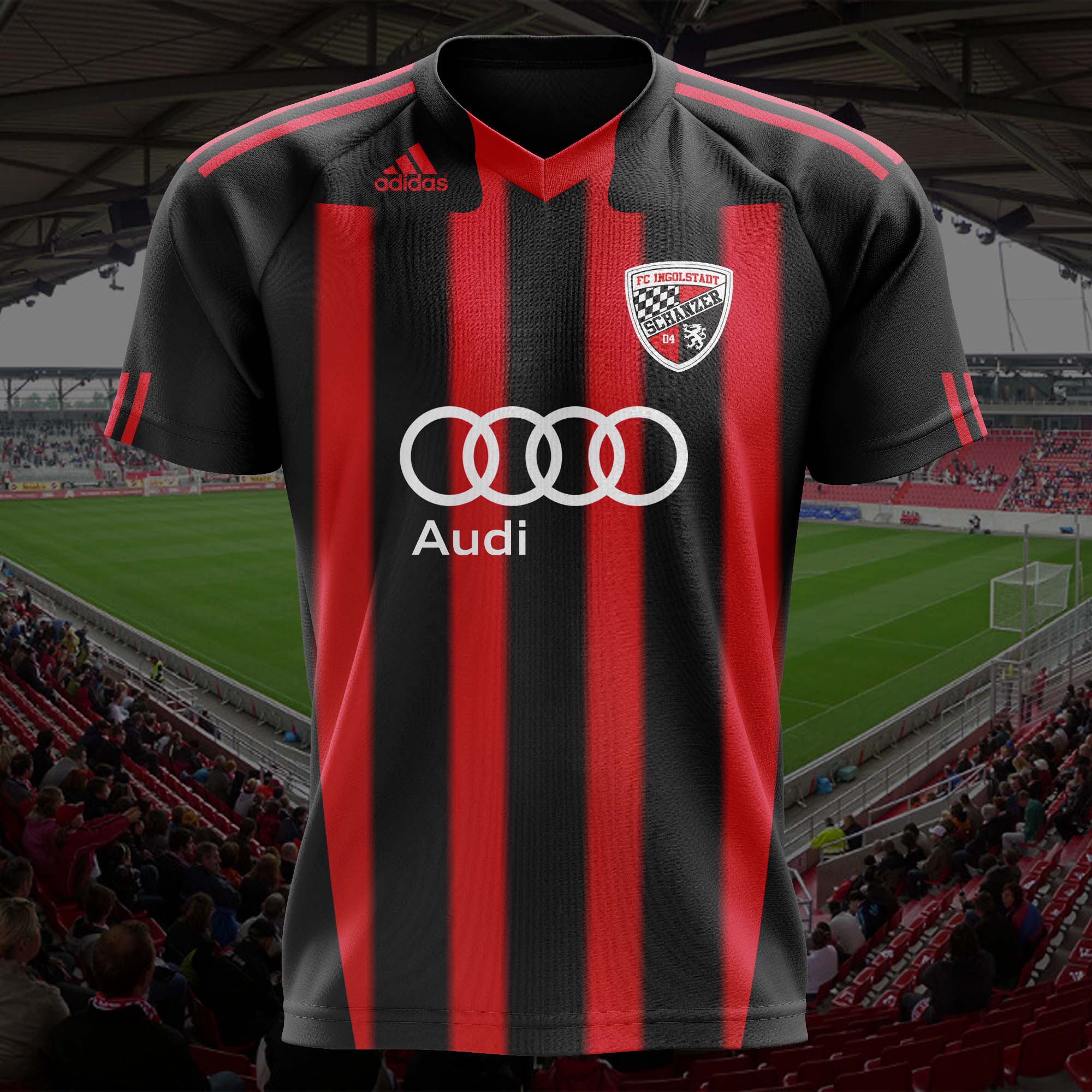 FC Ingolstadt 2011-12 Home Kit Retro Shirt PT57714