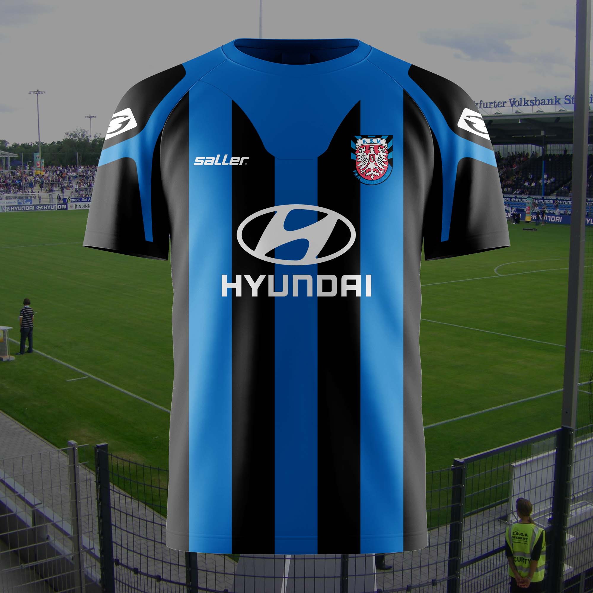 FSV Frankfurt 2011-12 Home Kit Retro Shirt PT57716