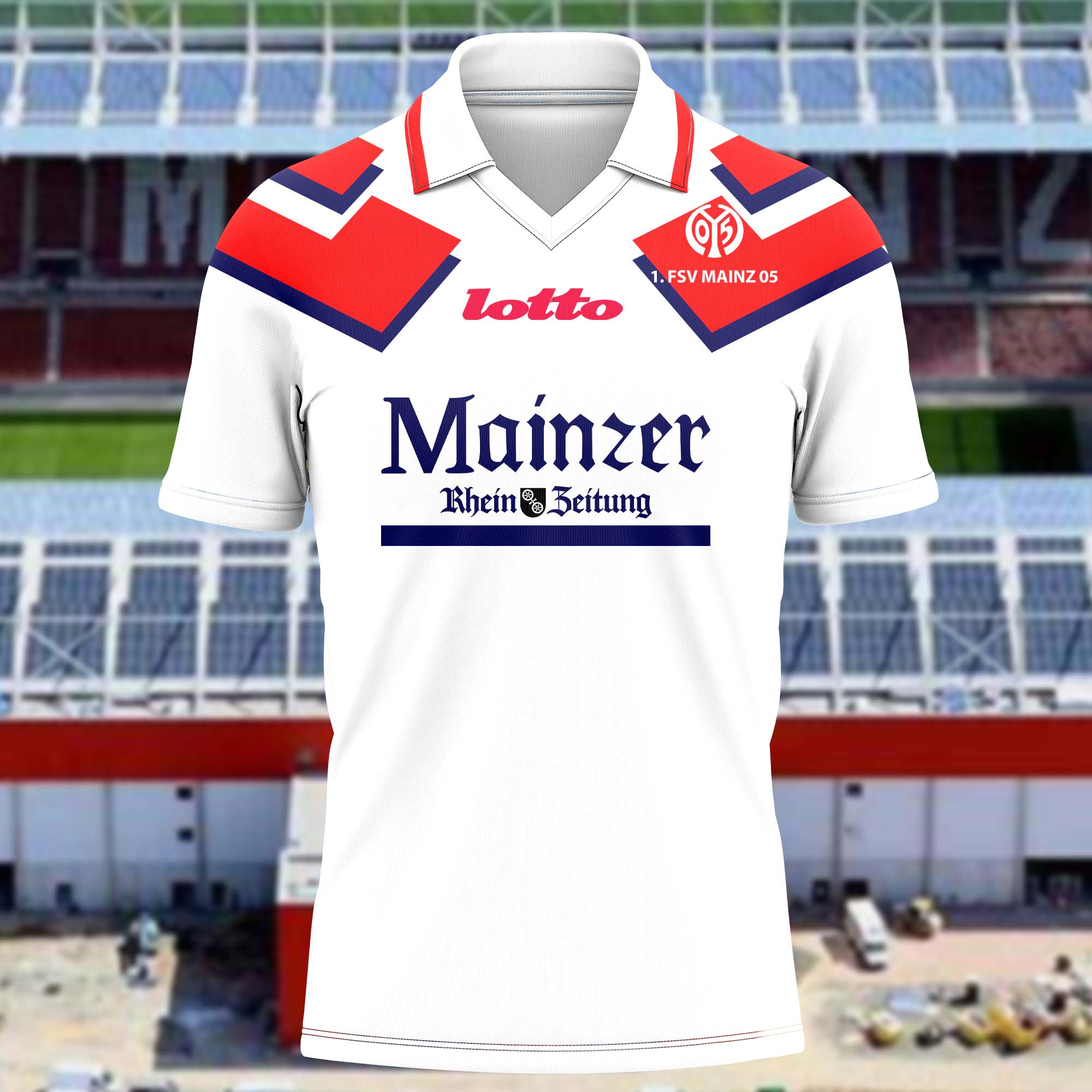 Mainz 1995-96 Away Kit Retro Shirt PT57680