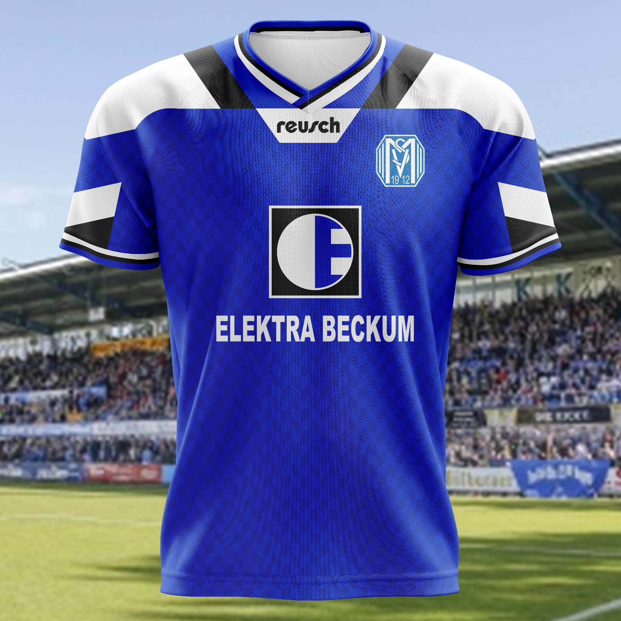 Meppen 1995-96 Home Kit Retro Shirt PT57681