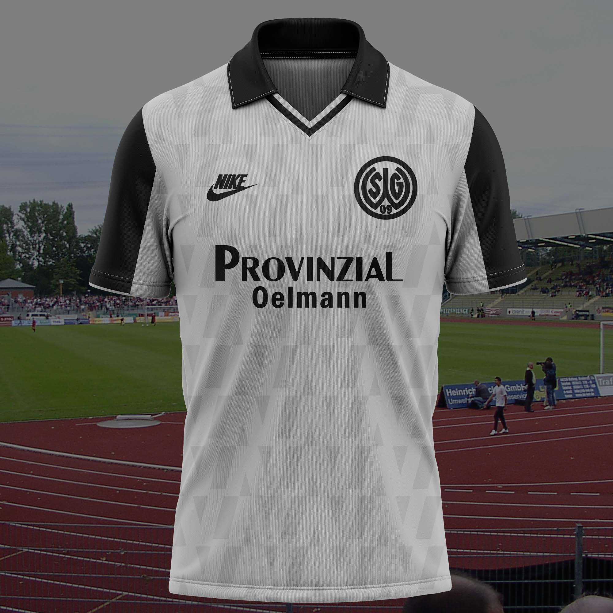 SG Wattenscheid 09 1995-96 Home Kit Retro Shirt PT57686