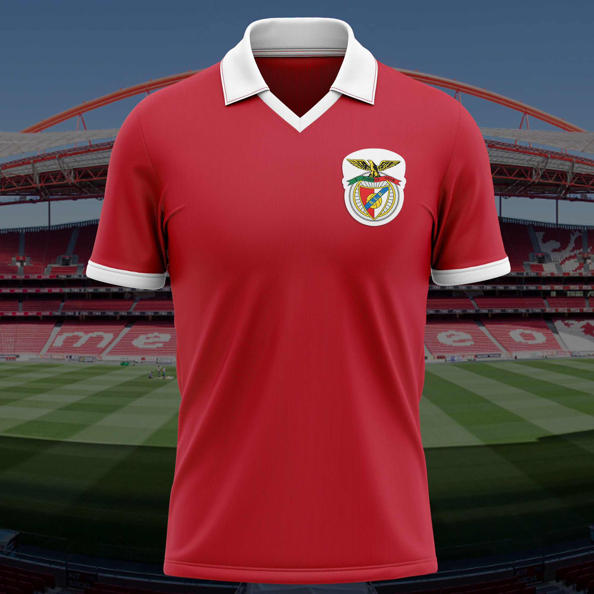 1961-62 SL Benfica Home Retro Shirt PT57765