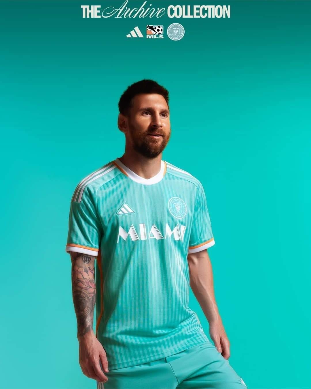 Lionel Messi Inter Miami CF 2024 Jersey – Aqua PT57764