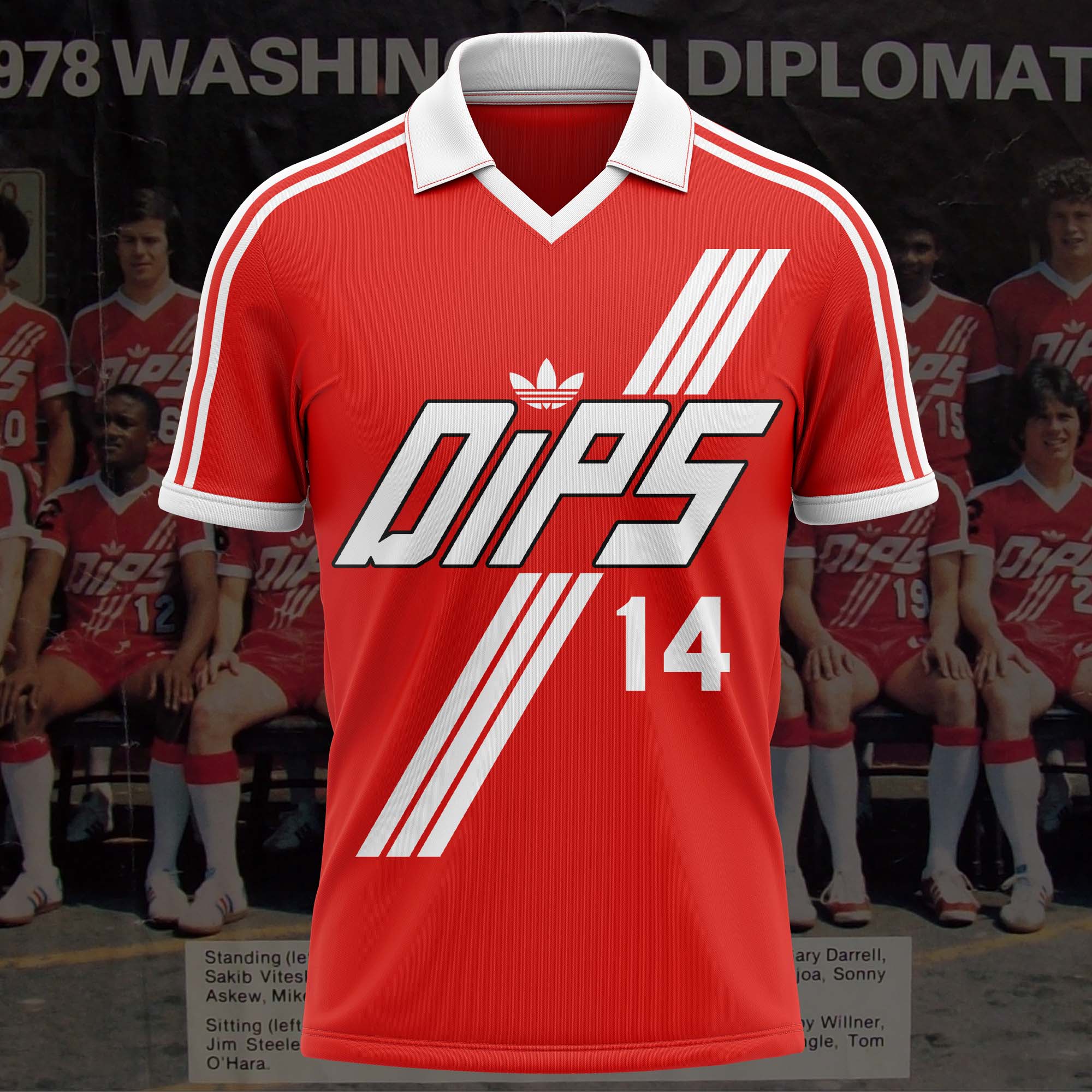 Washington Diplomats Retro Shirt PT57778