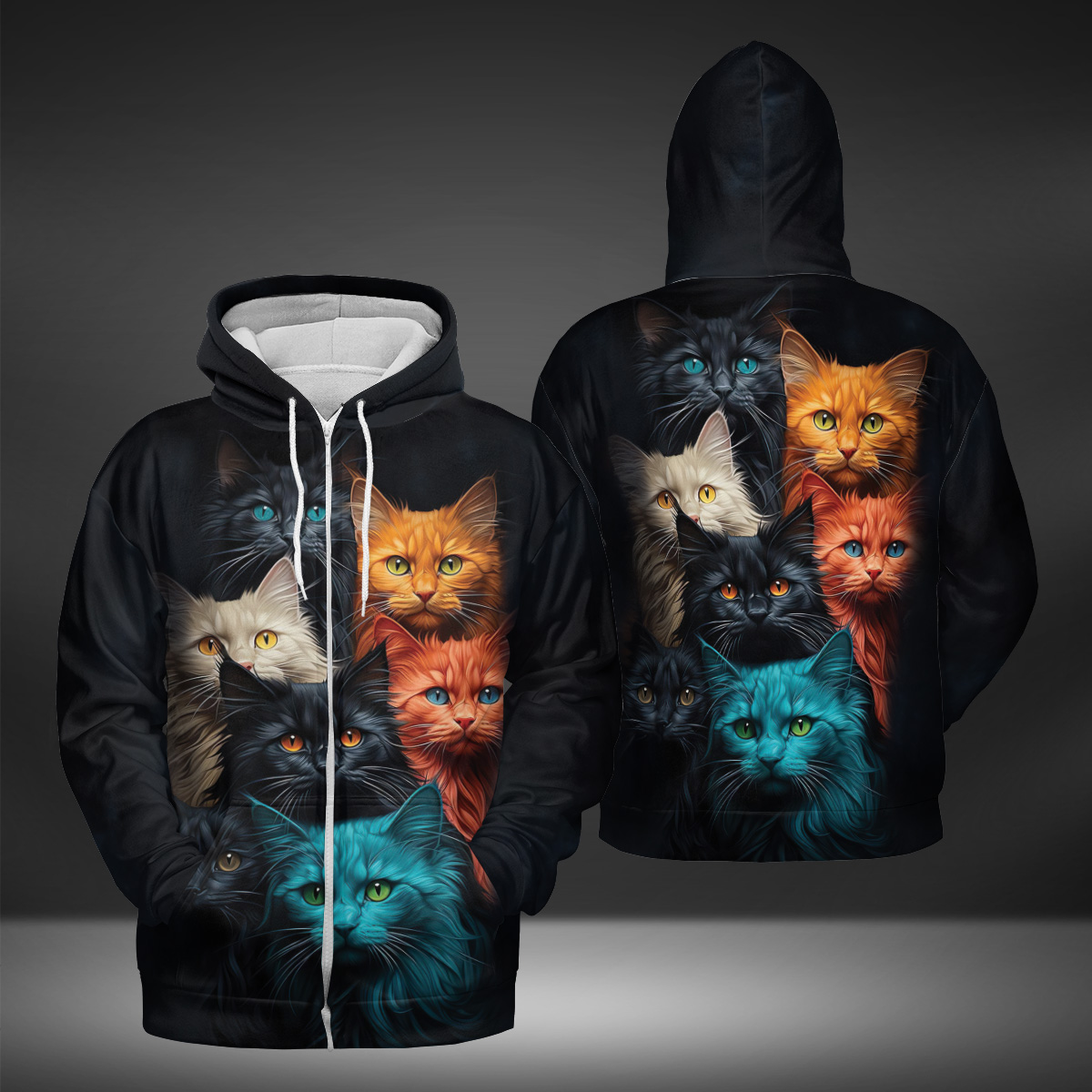 Personalized Cat Lovers 3d Hoodie , Gift For Cat Lover’s