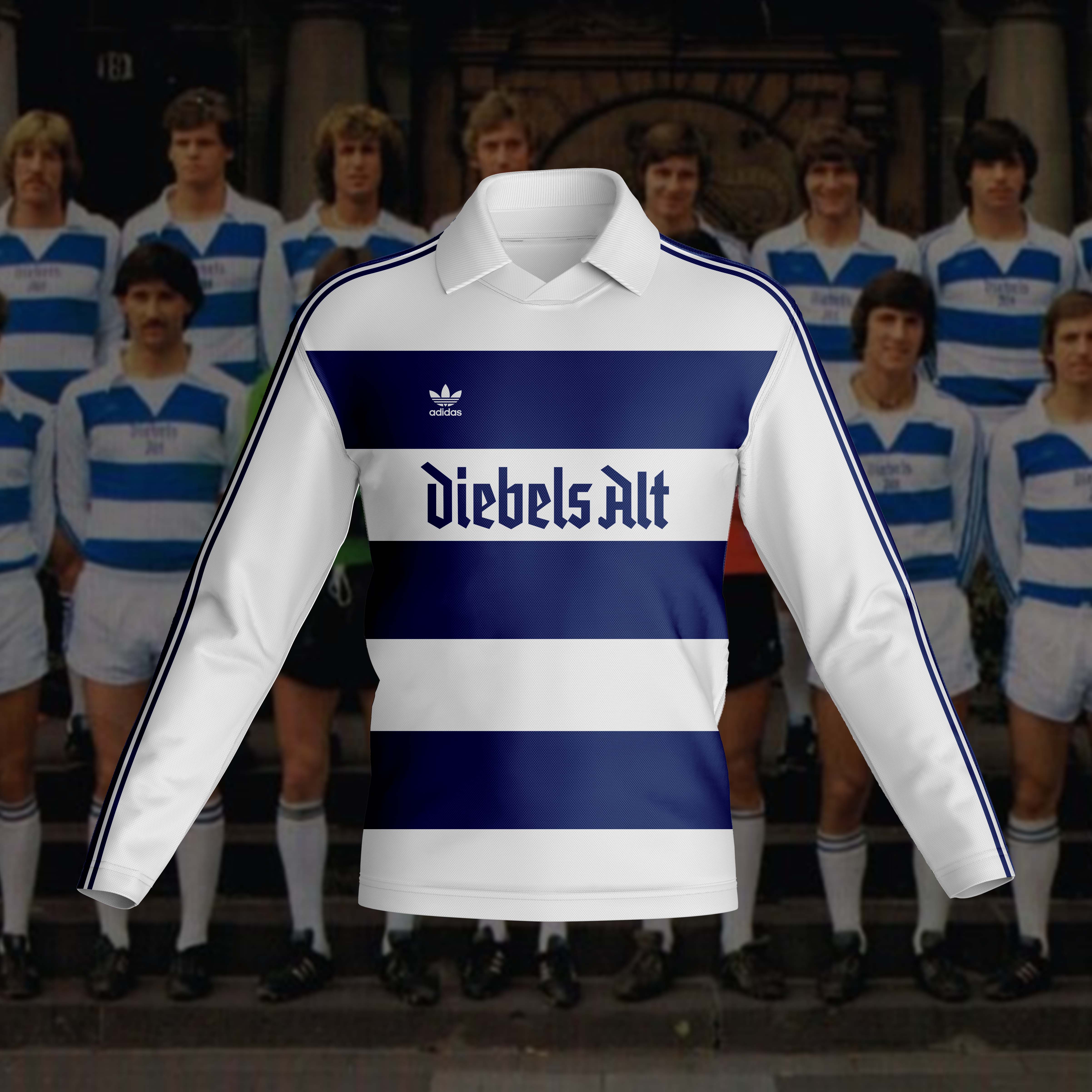 Duisburg 1979-80 Home Retro Long Sleeve PT57809