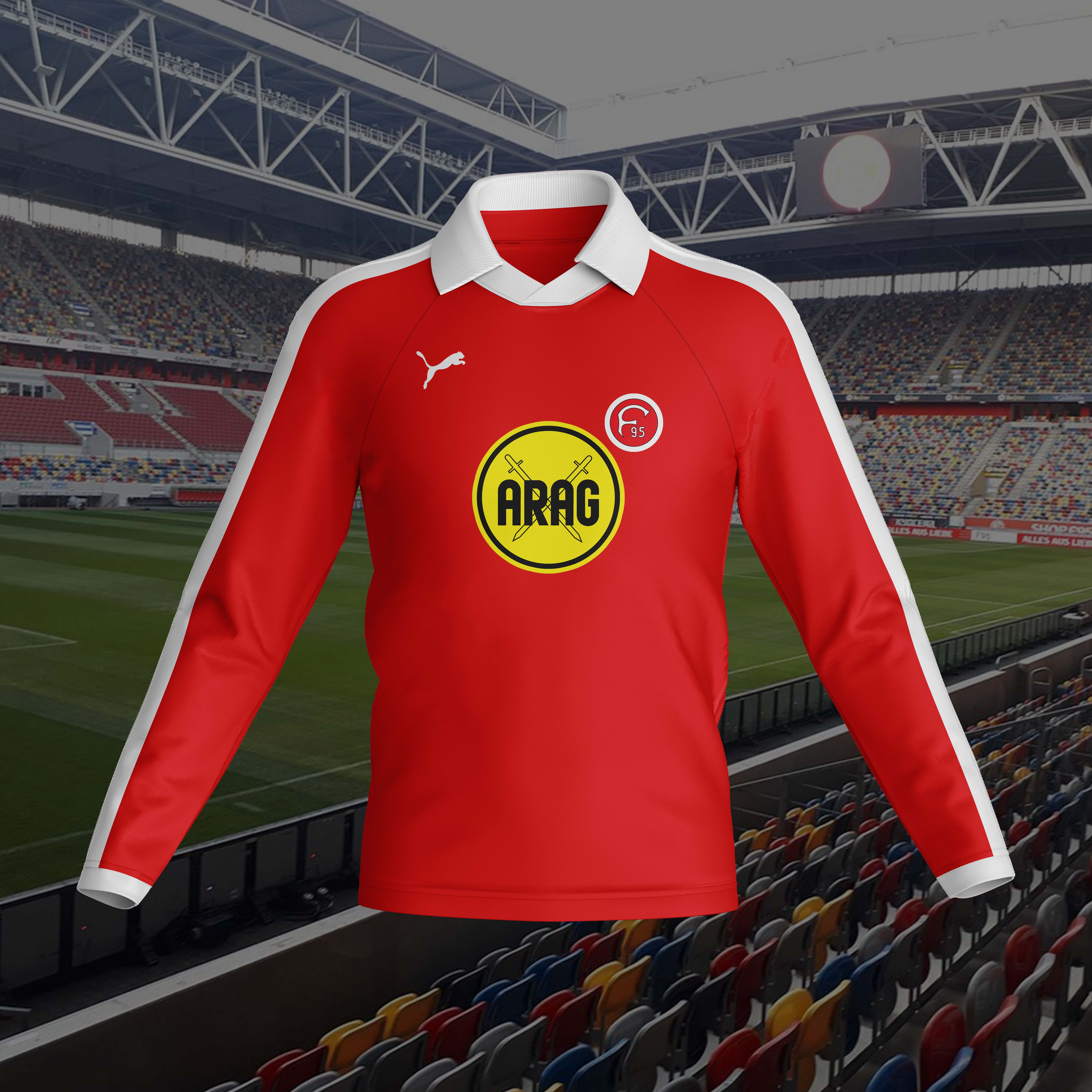 Fortuna Düsseldorf 1979-80 Home Retro Long Sleeve PT57812