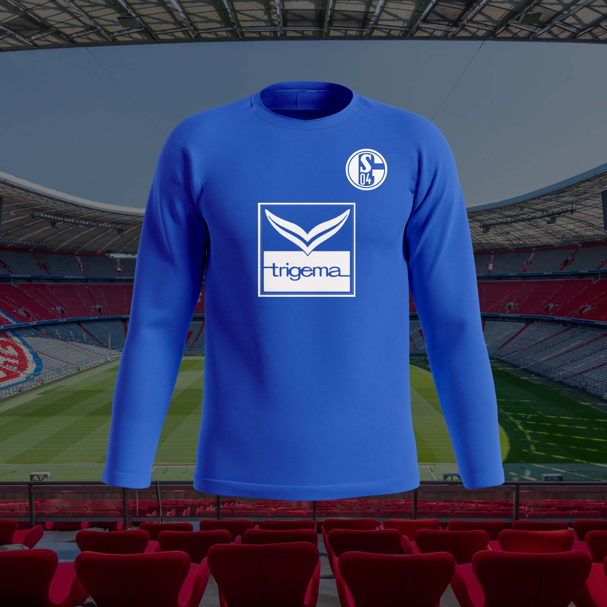 Schalke 04 1979-80 Home Retro Long Sleeve PT57816