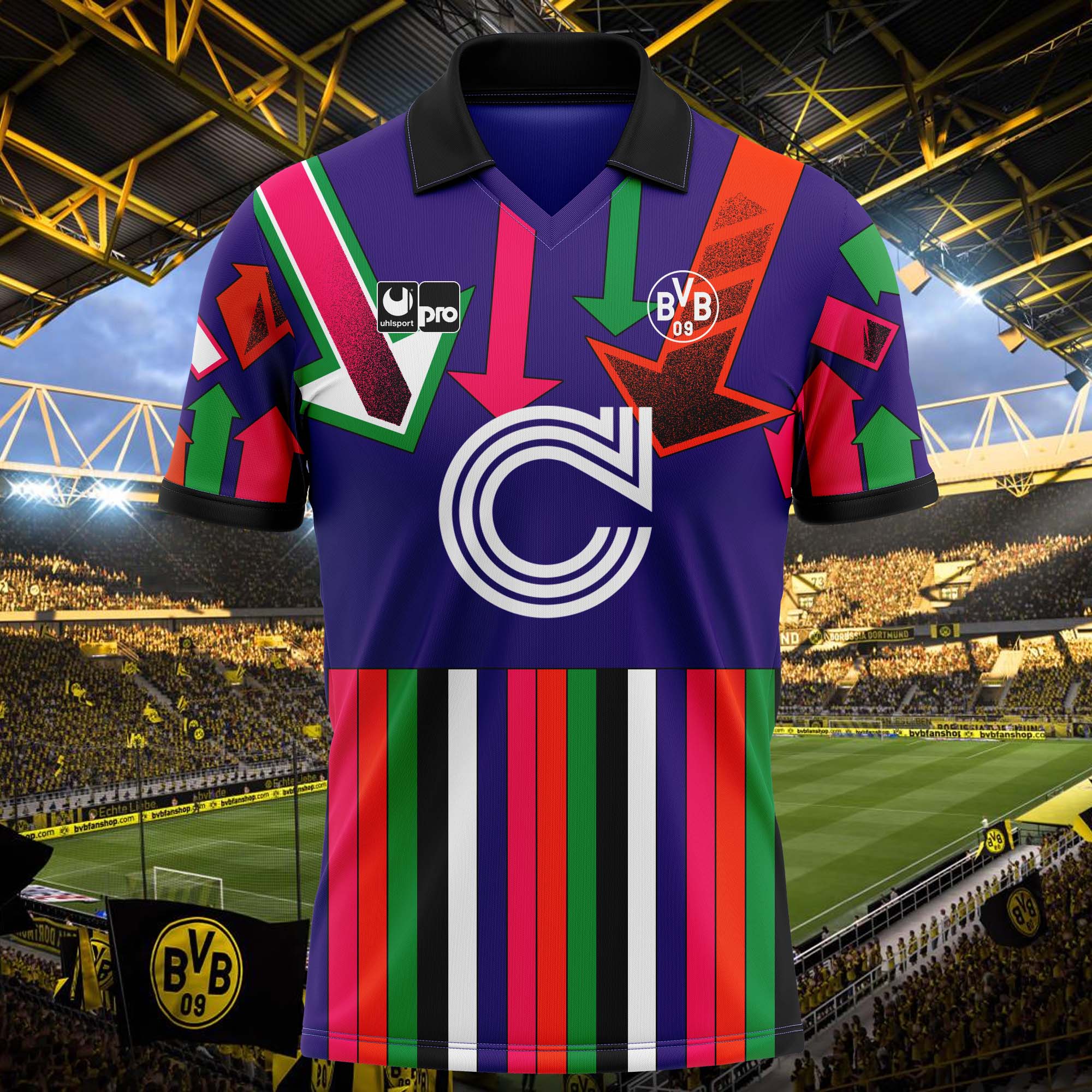 Borussia Dortmund Retro Shirt PT57847