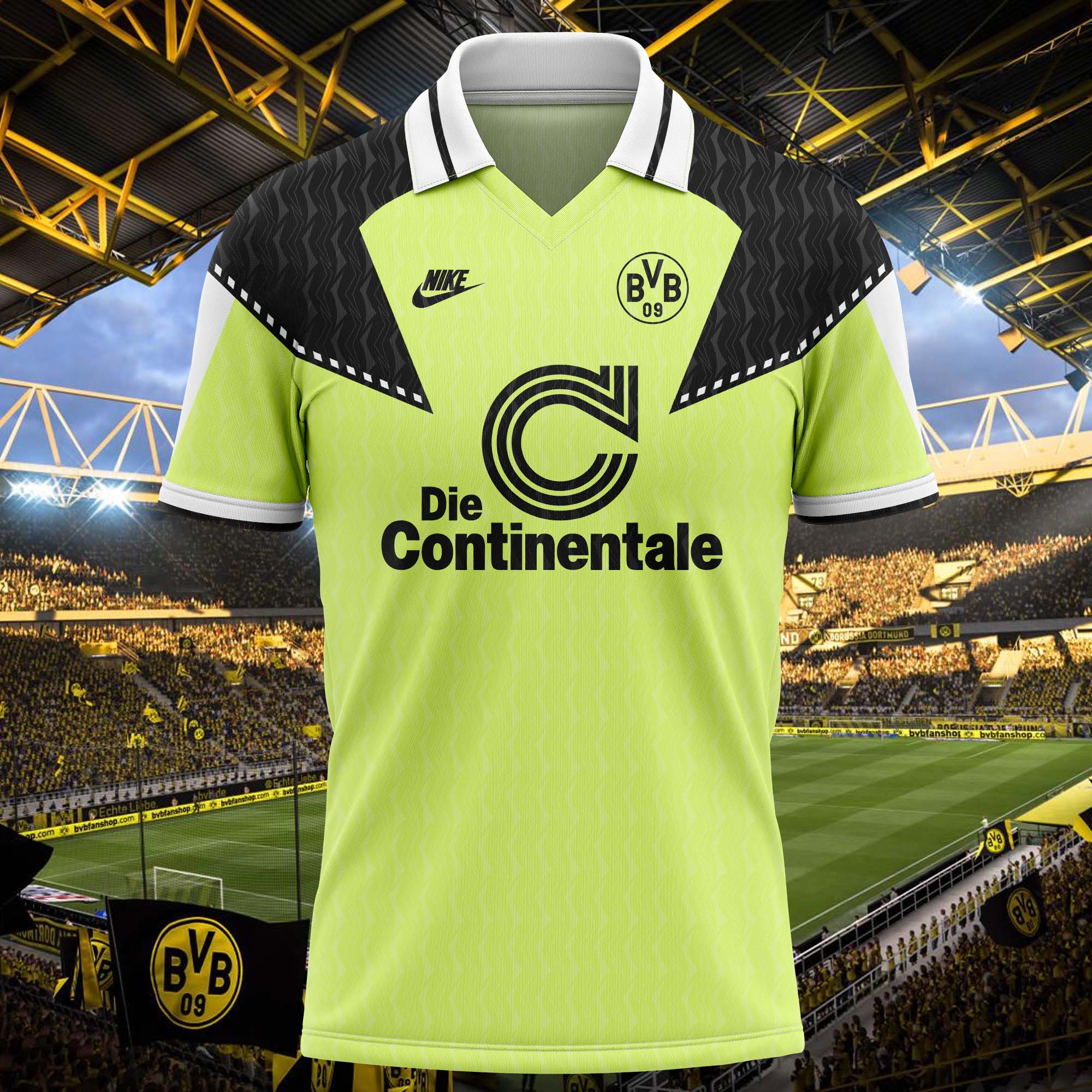 Borussia Dortmund Retro Shirt PT57846