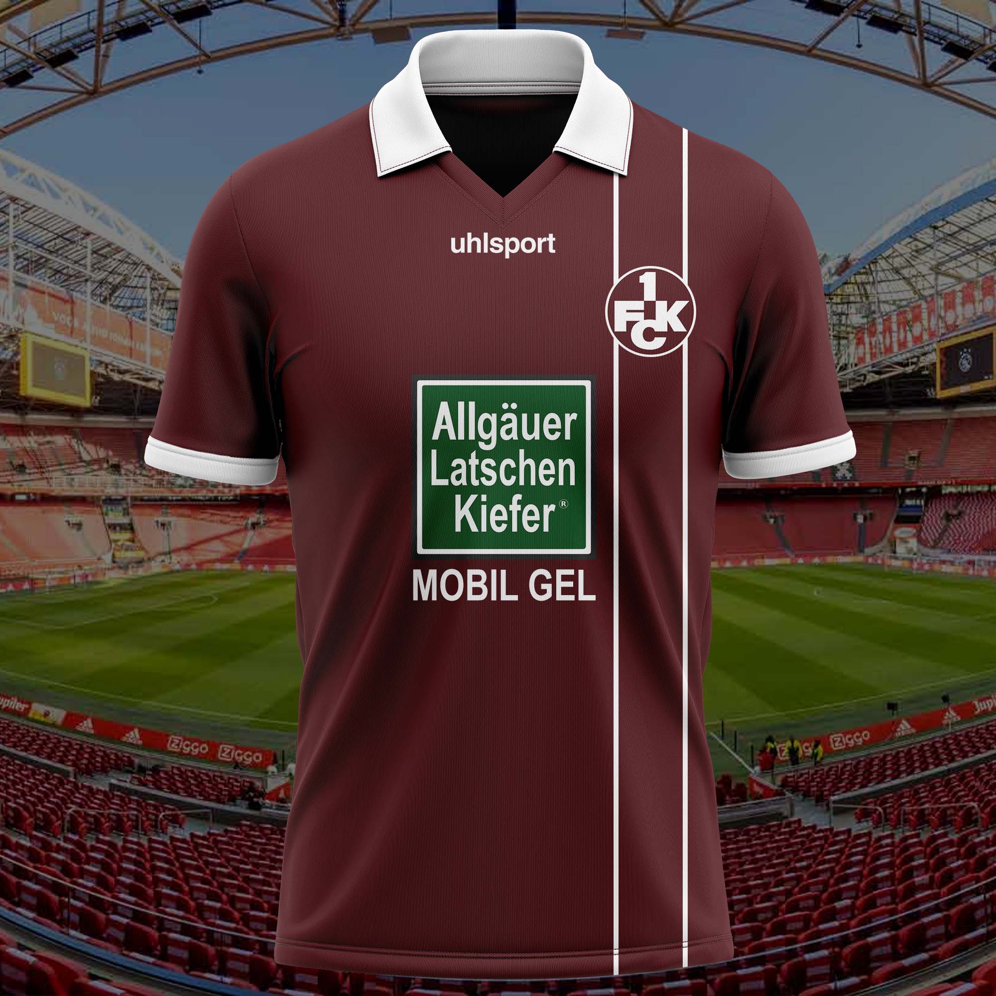 1. FC Kaiserslautern 2011-12 Home Kit Retro Shirt PT57874