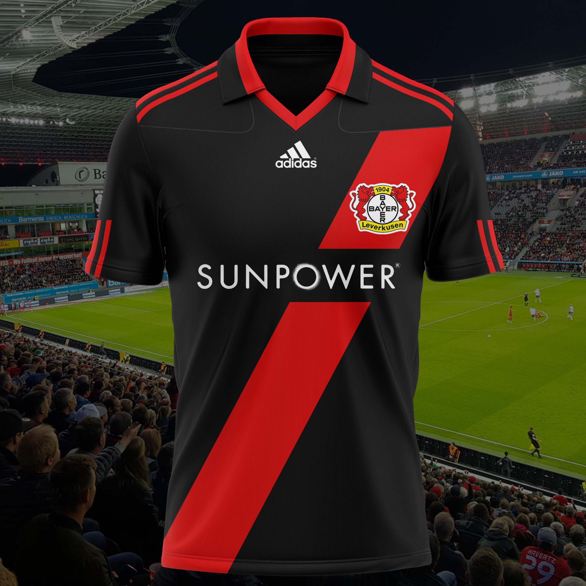 Bayer 04 Leverkusen 2011-12 Home Kit Retro Shirt PT57876