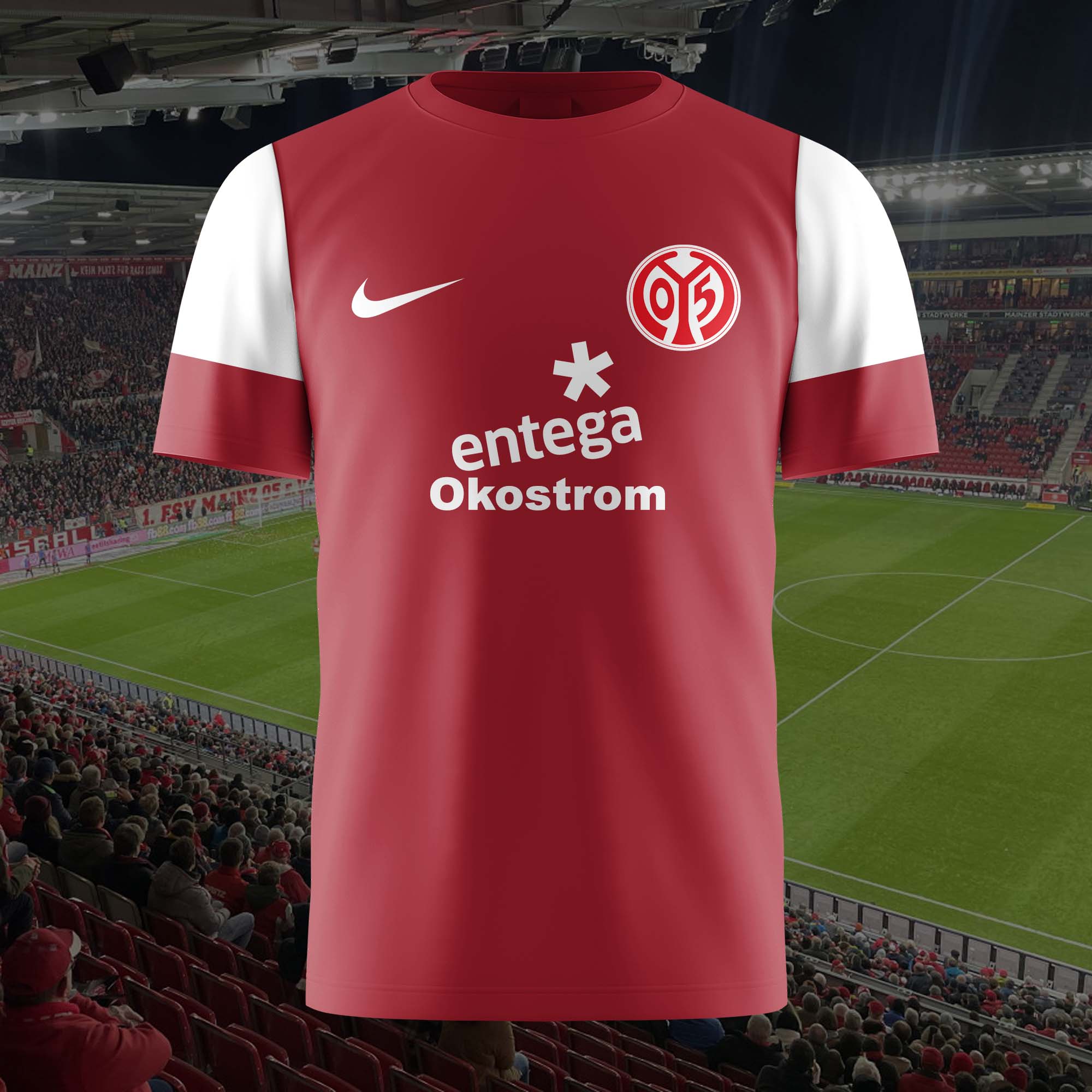 Mainz 2011-12 Home Kit Retro Shirt PT57884