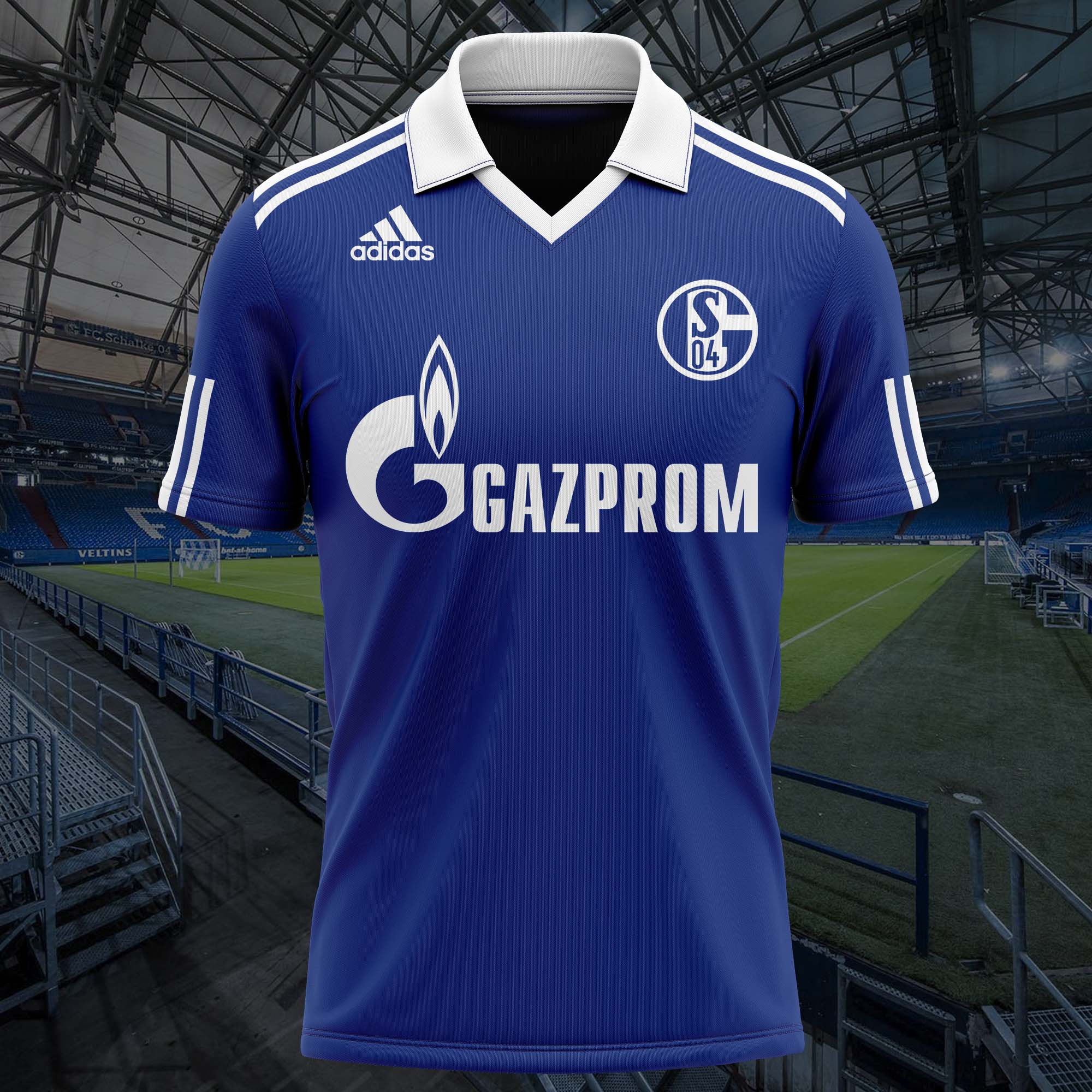 Schalke 04 2011-12 Home Kit Retro Shirt PT57887