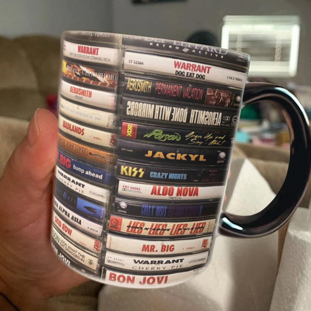 Heavy Metal Kings Classic Tapes Rock Accent Coffee Mugs - wondergiftshop