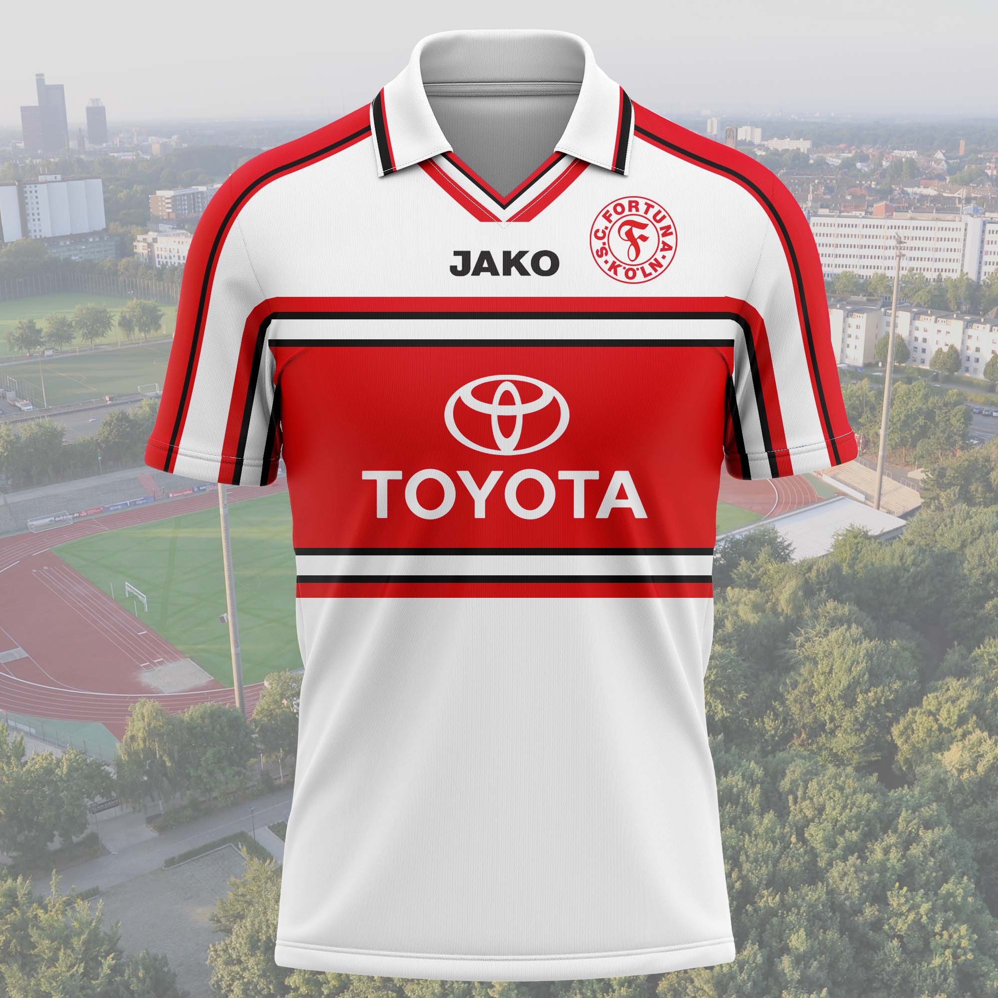 Fortuna Köln 1999-00 Home Retro Shirt PT57935