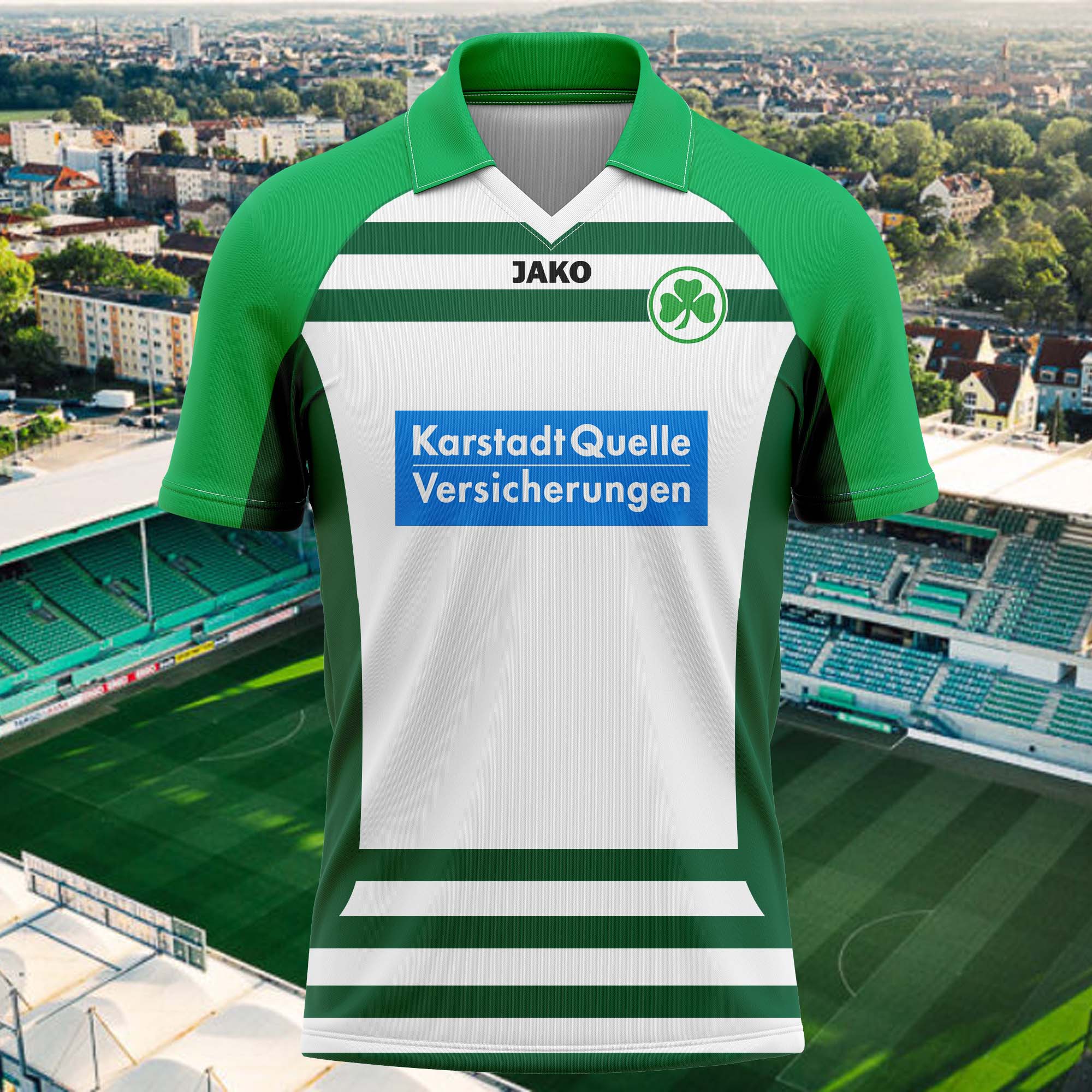 Greuther Fürth 2008-09 Home Kit Retro Shirt PT57916