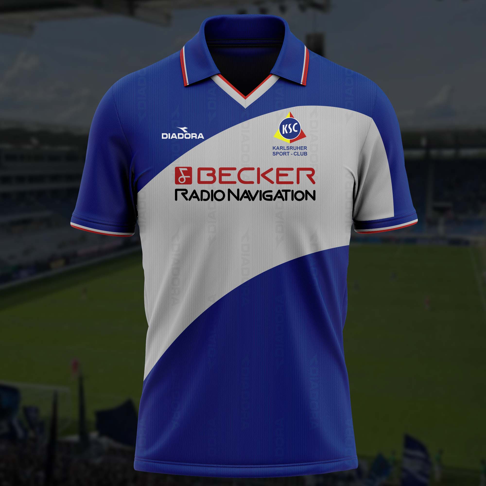 Karlsruher SC 1999-00 Home Retro Shirt PT57938