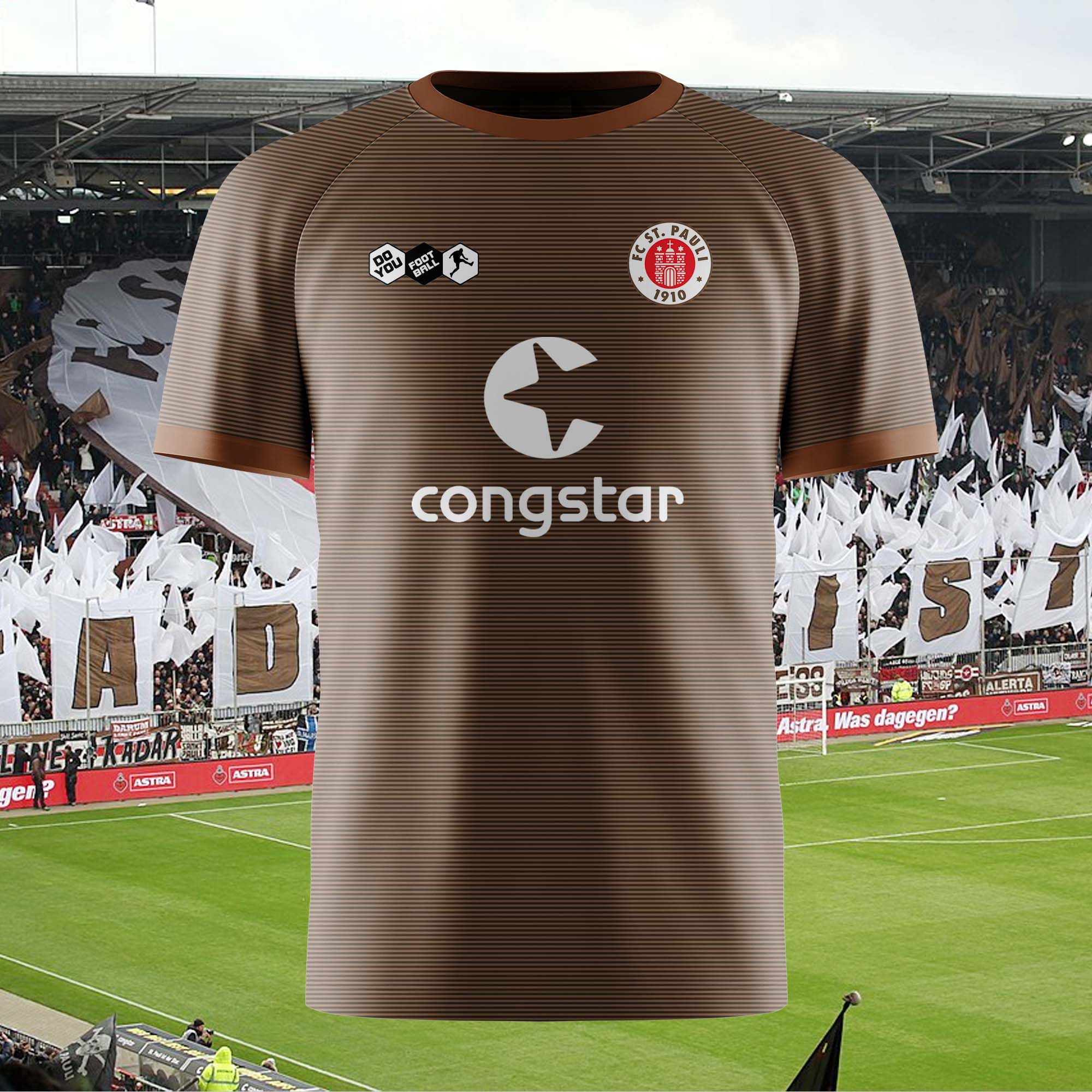 St Pauli 2008-09 Home Kit Retro Shirt PT57923