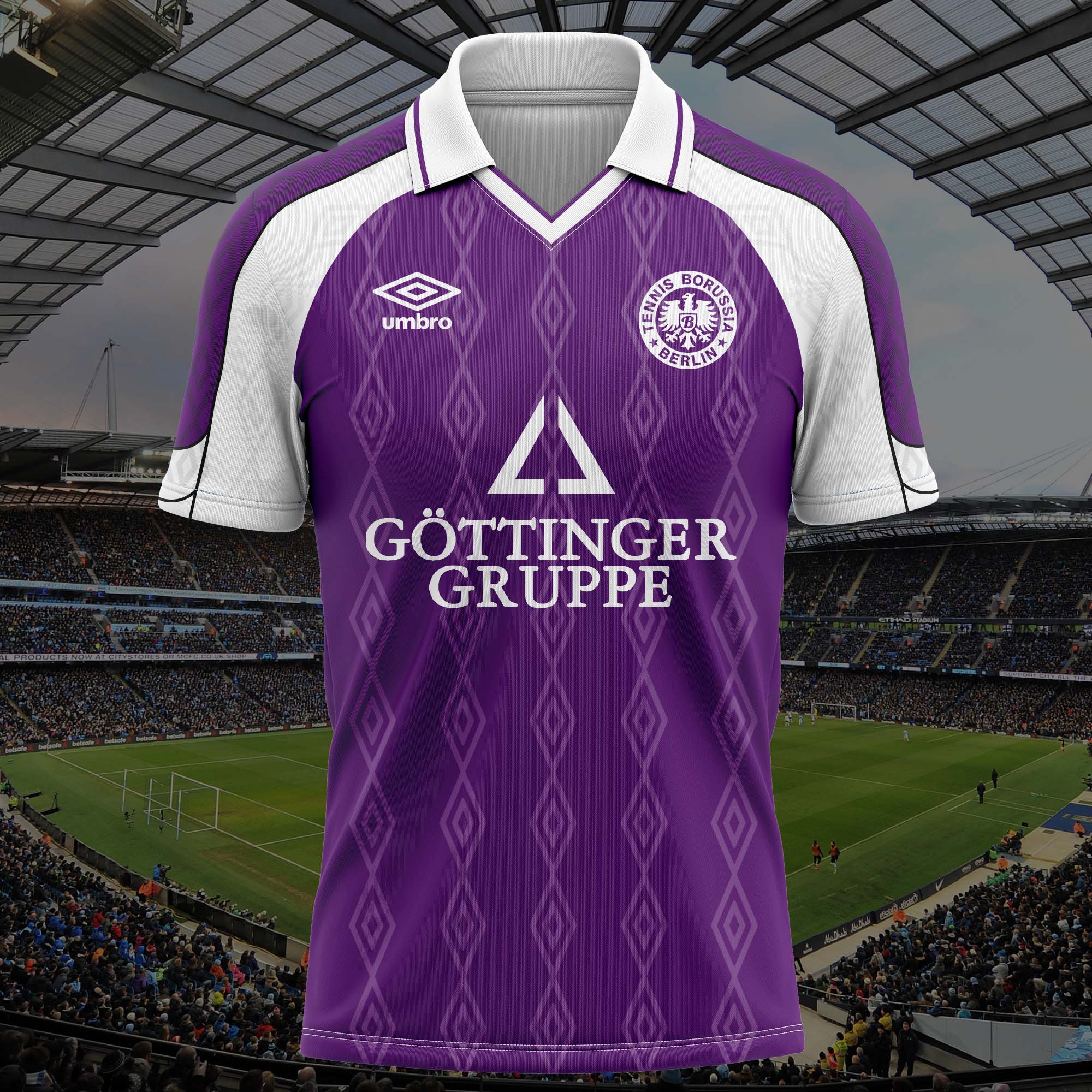 Tennis Borussia Berlin 1999-00 Home Retro Shirt PT57945