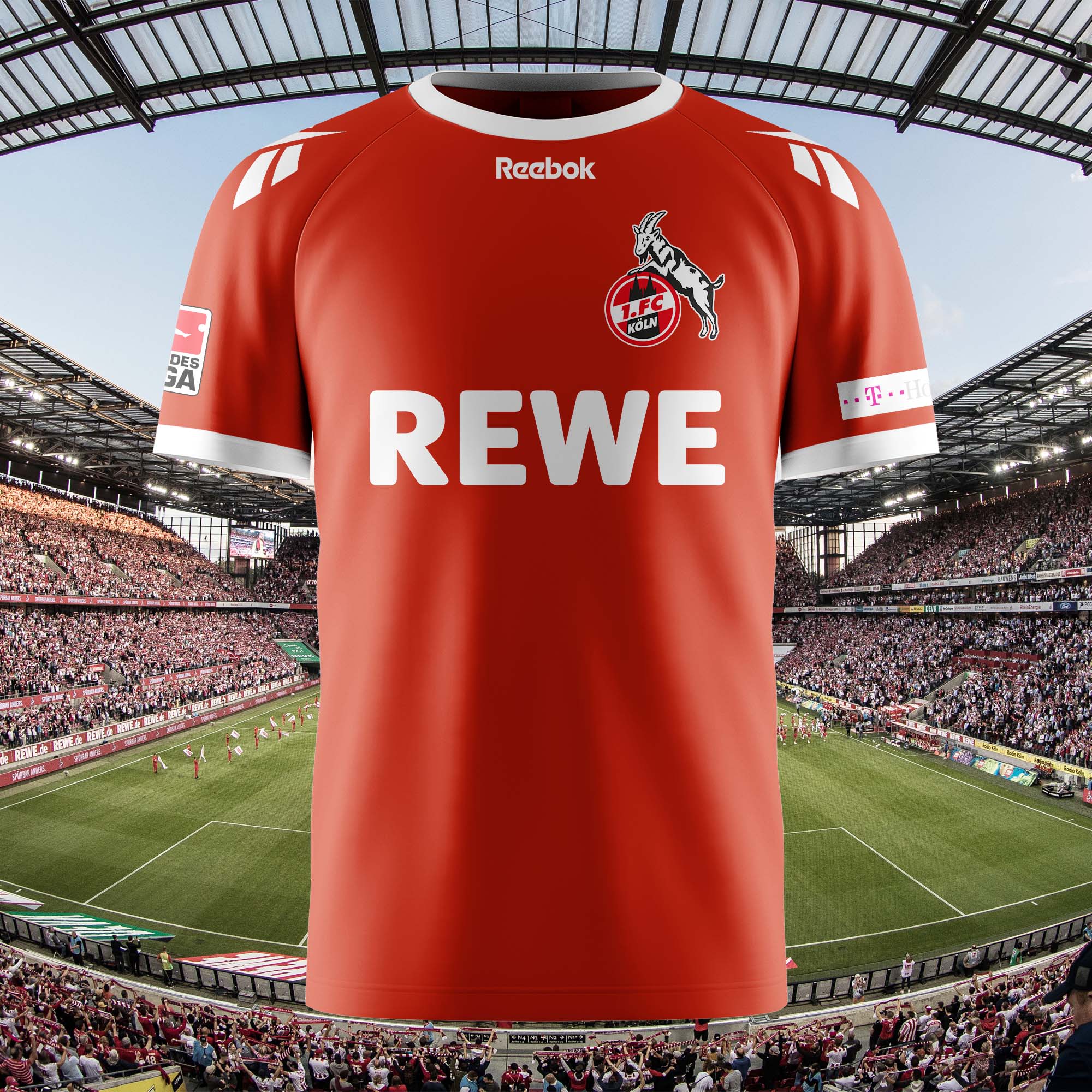 1. FC Köln 2008-09 Home Kit Retro Shirt PT57989