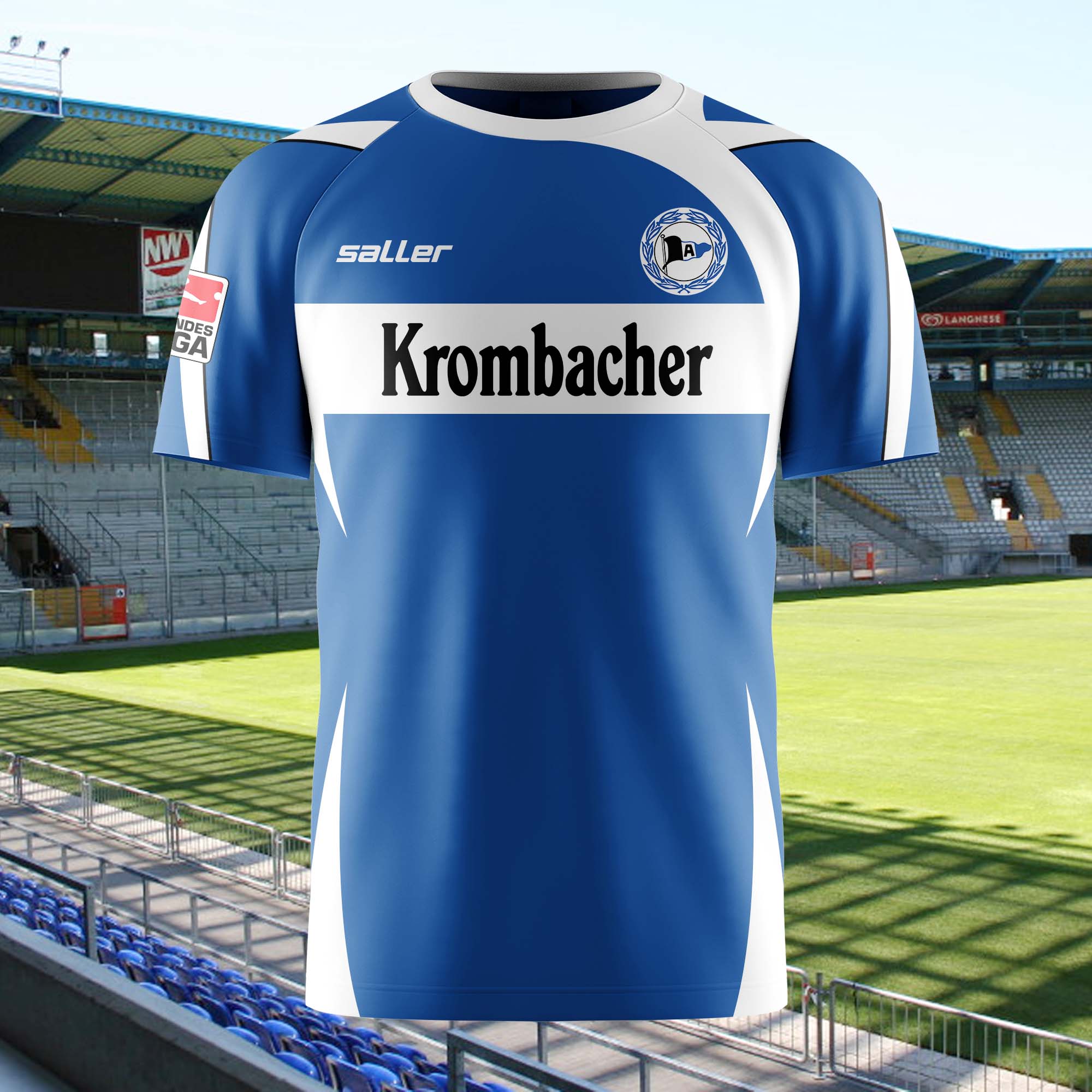 Arminia Bielefeld 2008-09 Home Kit Retro Shirt PT57990