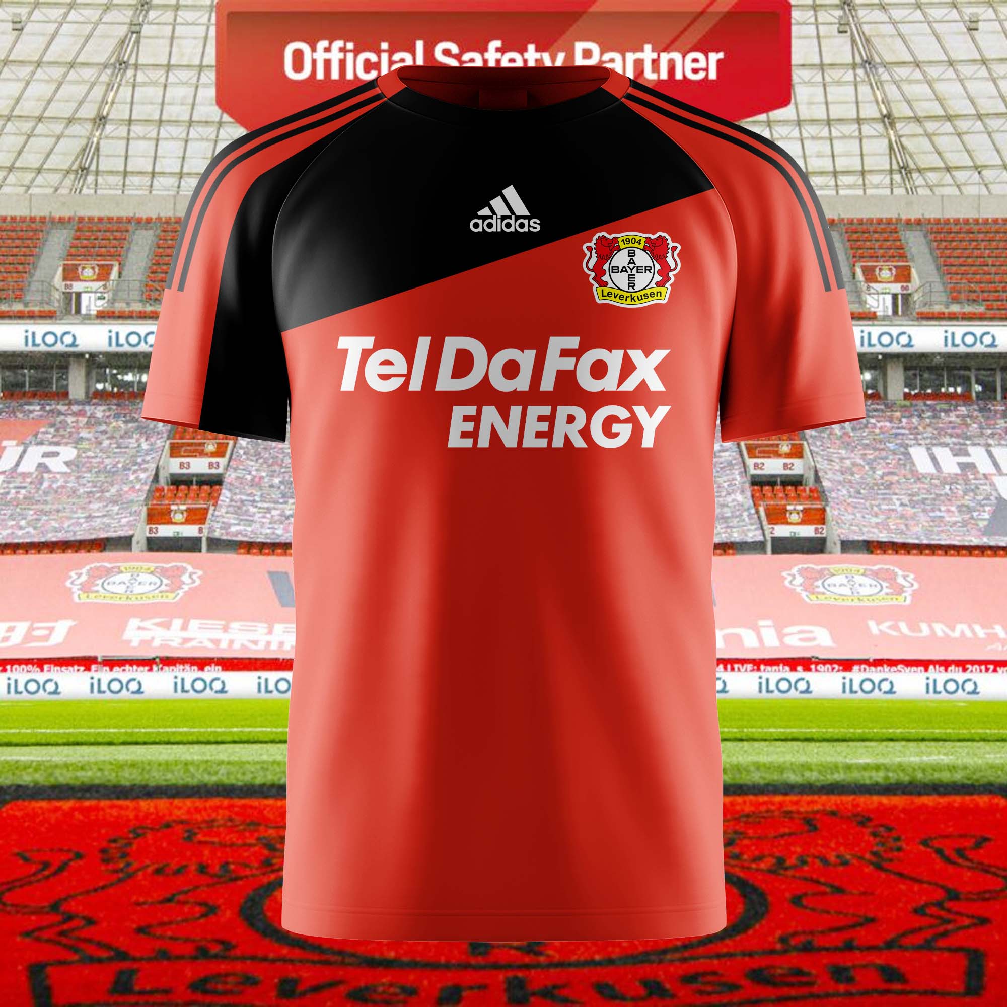 Bayer 04 Leverkusen 2008-09 Home Kit Retro Shirt PT57991