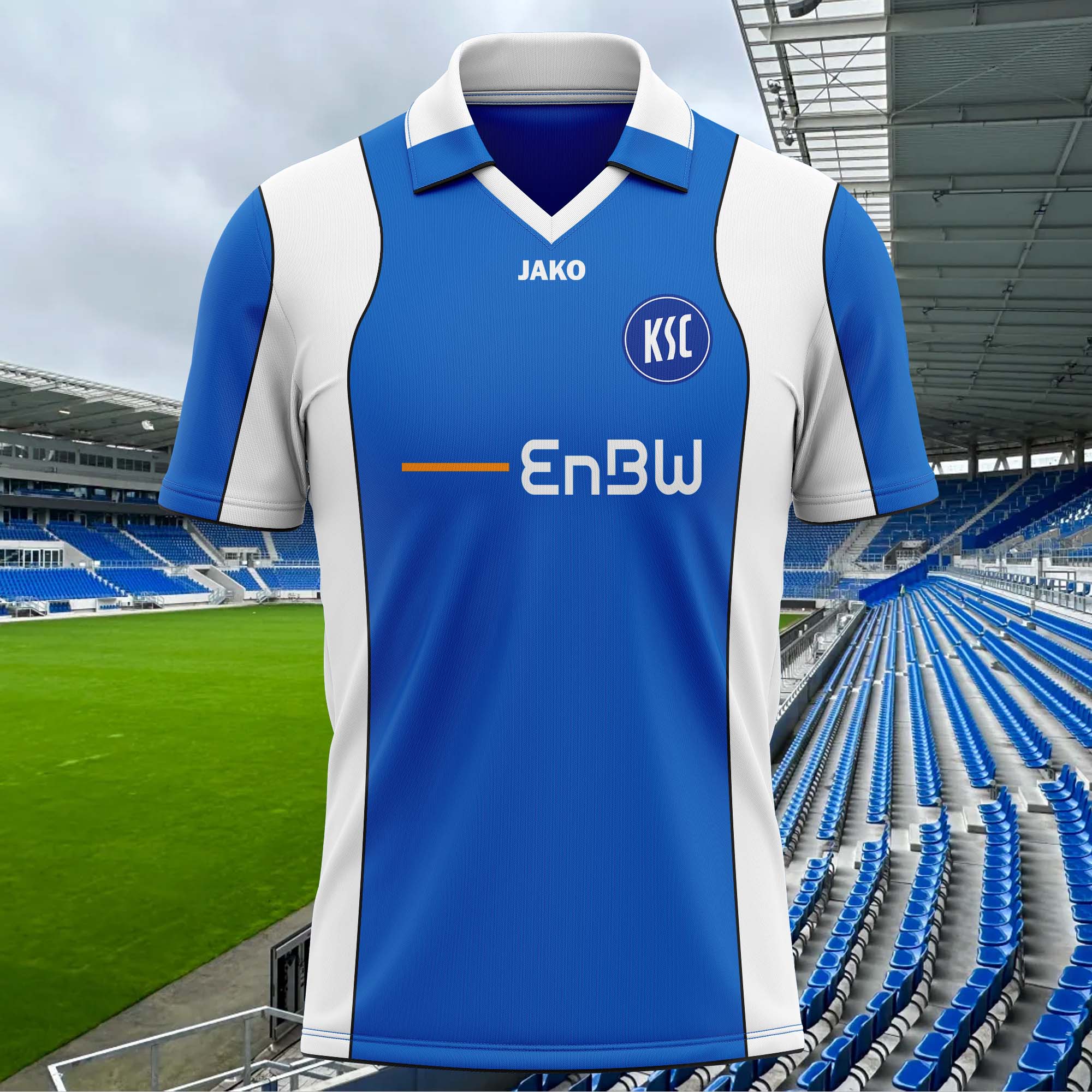 Karlsruher SC 2008-09 Home Kit Retro Shirt PT58000