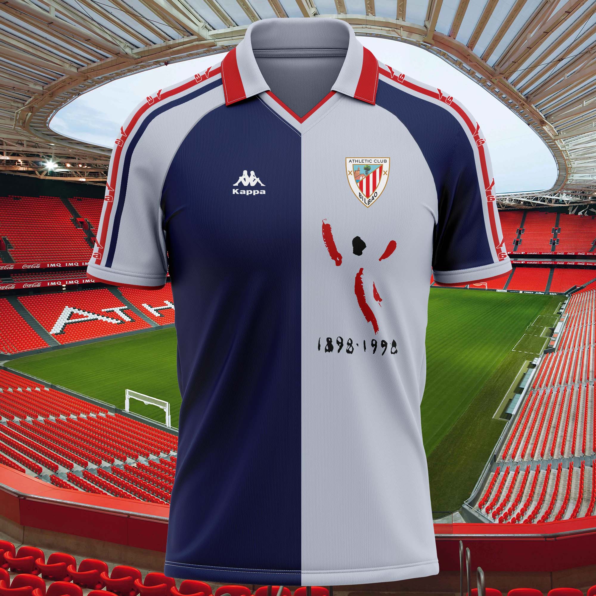 Athletic Club 1997-98 Away Kit Retro Shirt PT58022