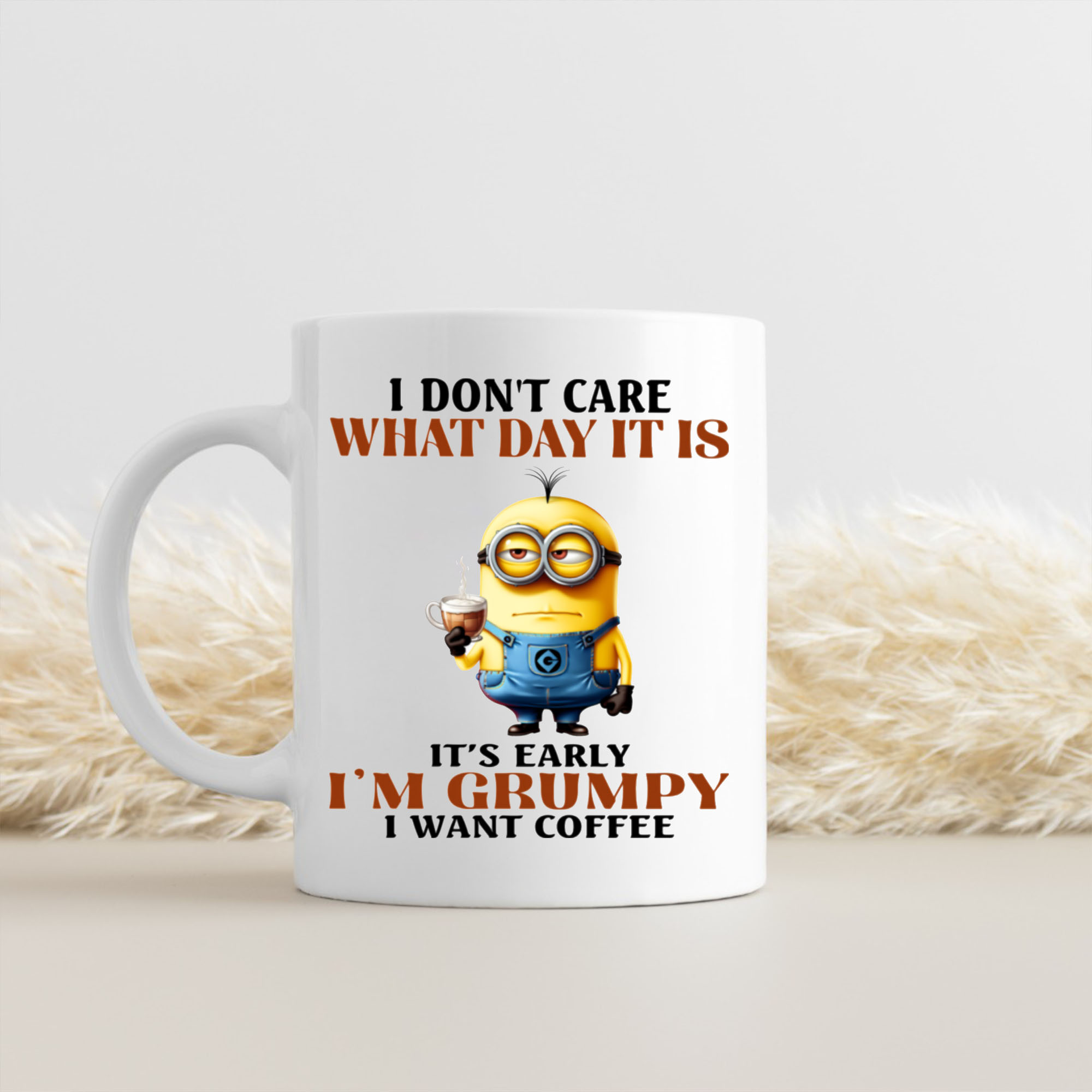 Minions It’s Early I Want Coffee Mug