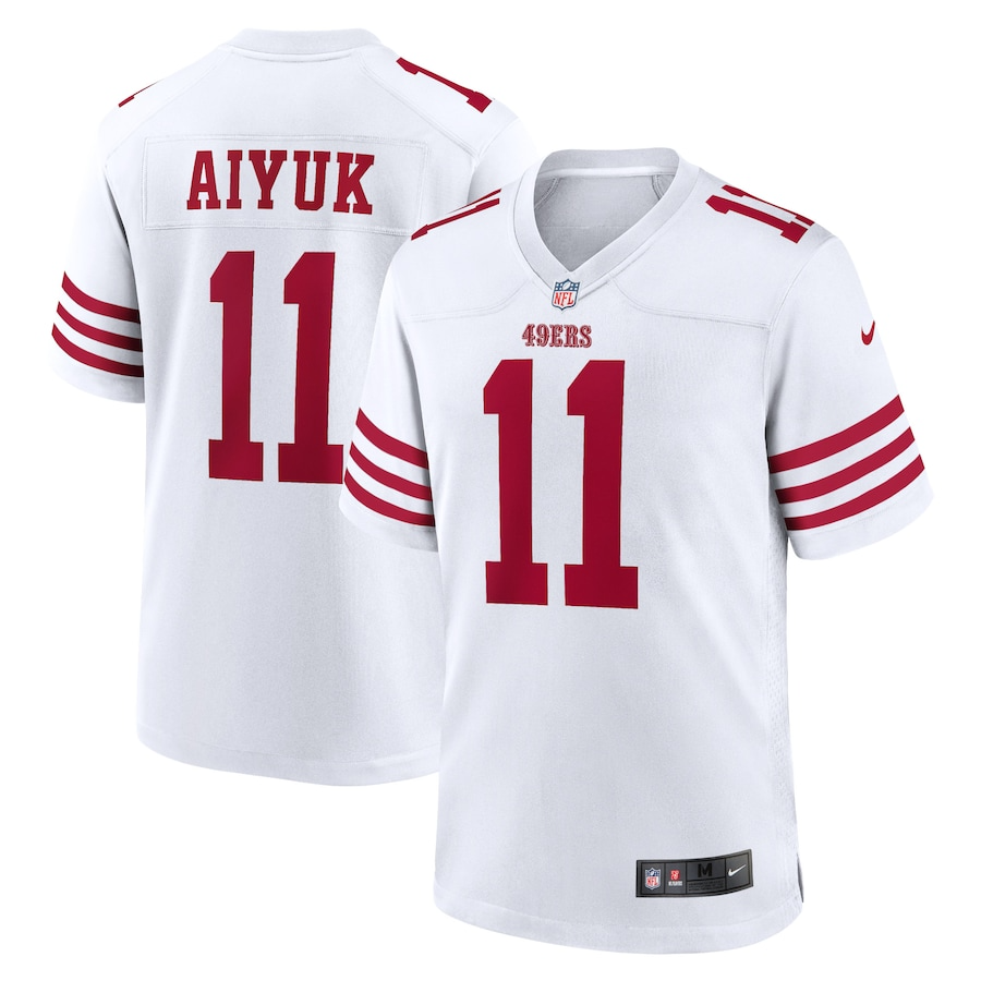 Brandon Aiyuk San Francisco 49ers Nike Player Game Jersey - White PT58063