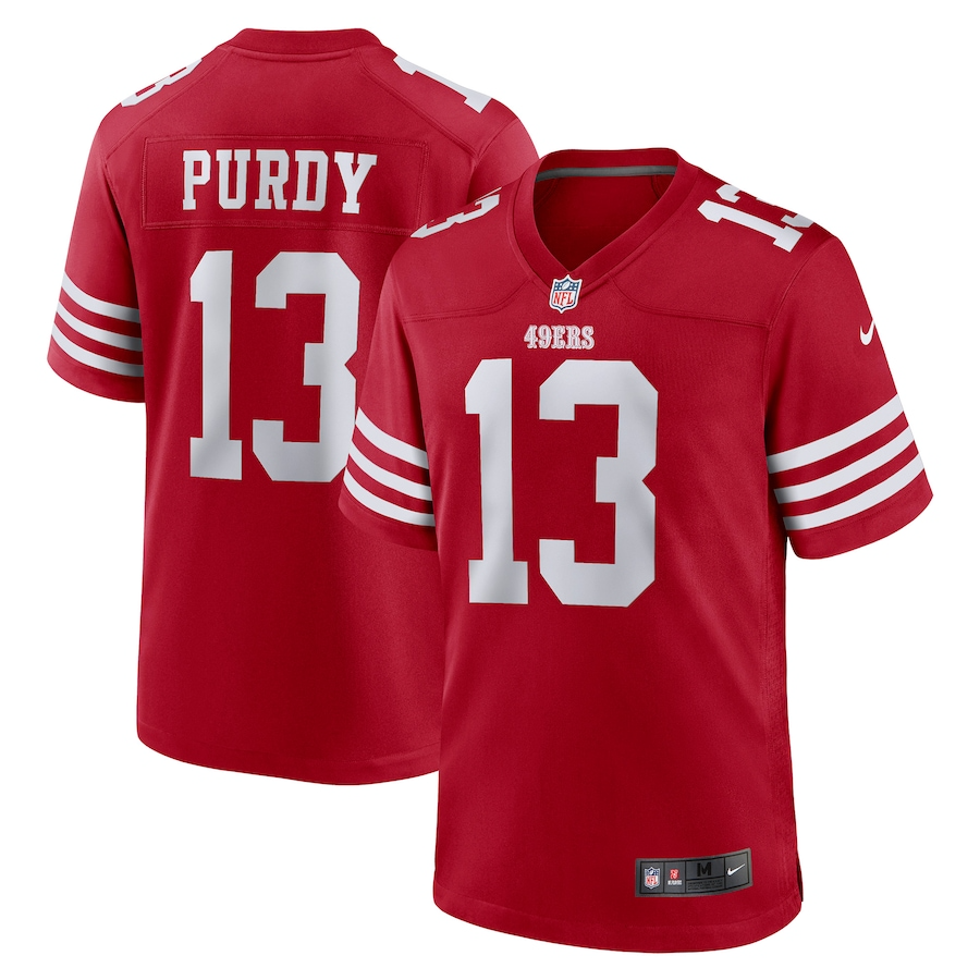 Brock Purdy San Francisco 49ers Nike Game Player Jersey - Scarlet PT58066