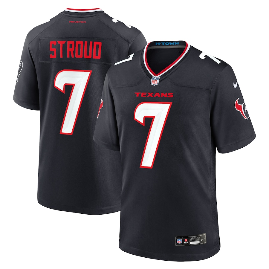 C.J. Stroud Houston Texans Nike Game Jersey - Navy PT58070