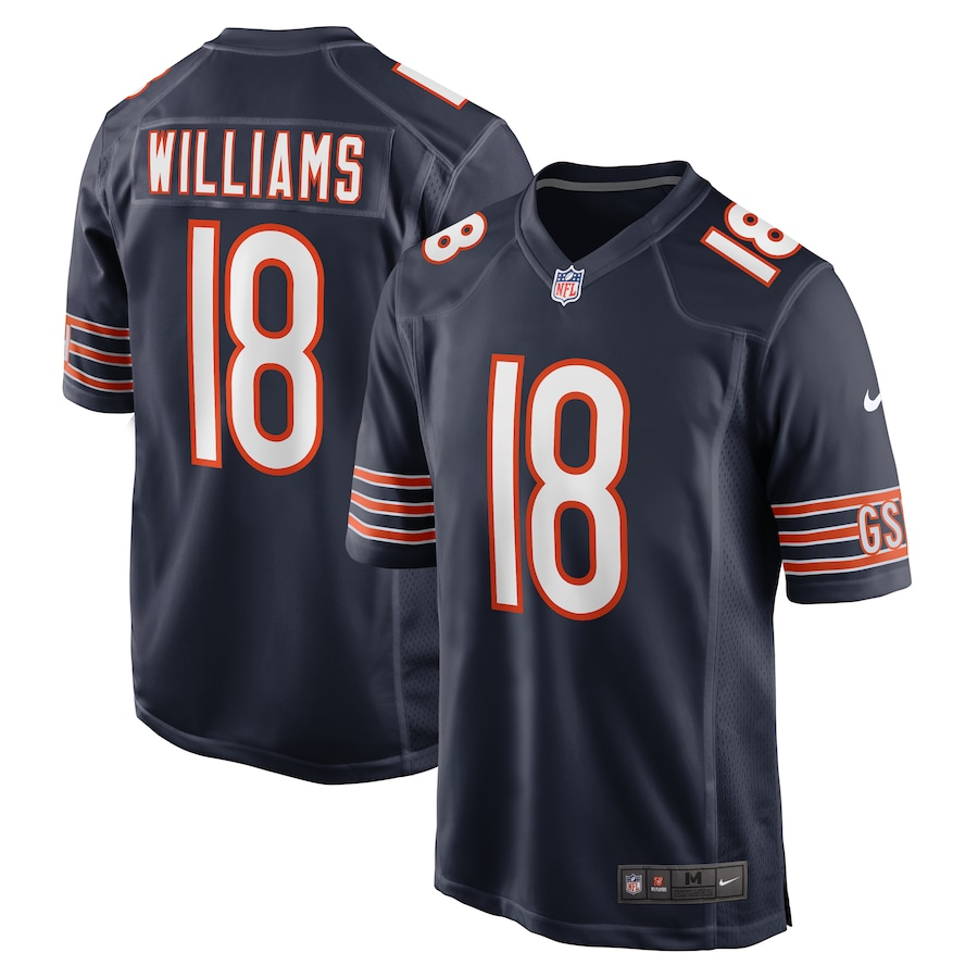 Caleb Williams Chicago Bears Nike 2024 NFL Draft First Round Pick Player Game Jersey - Navy PT58072