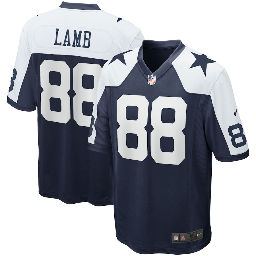 CeeDee Lamb Dallas Cowboys Nike Alternate Game Team Jersey - Navy PT58076