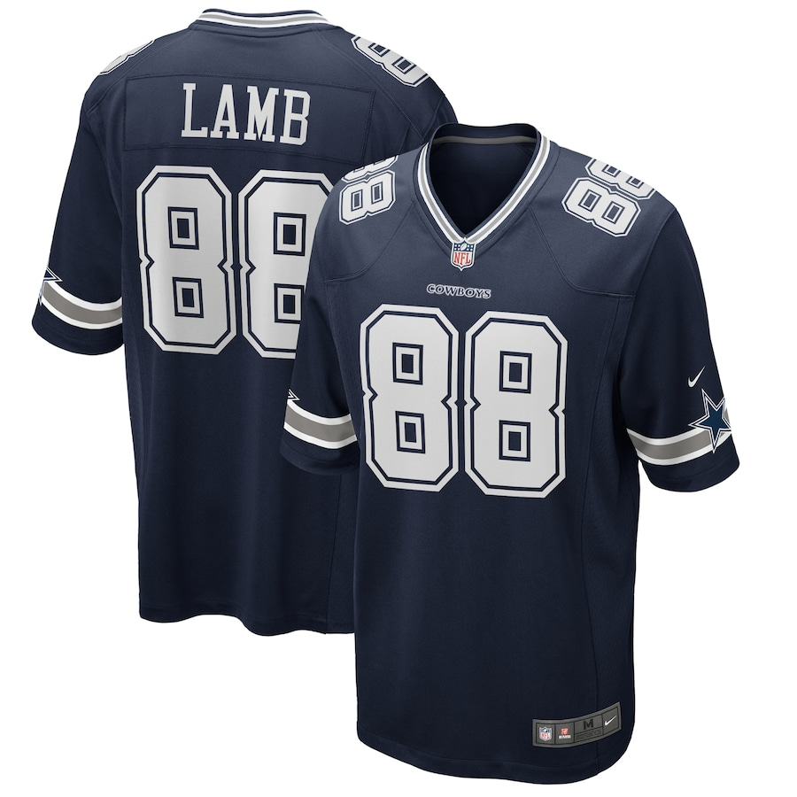 CeeDee Lamb Dallas Cowboys Nike Game Jersey - Navy PT58077