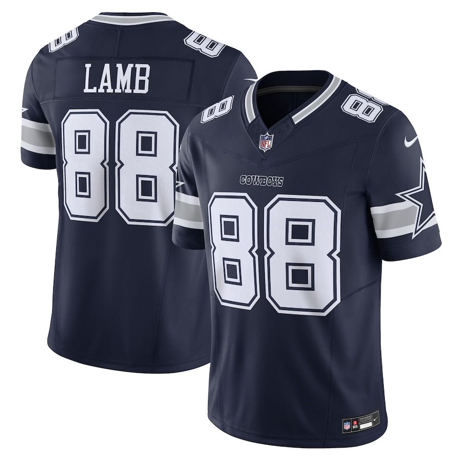 CeeDee Lamb Dallas Cowboys Nike Vapor F.U.S.E. Limited Jersey - Navy PT58079