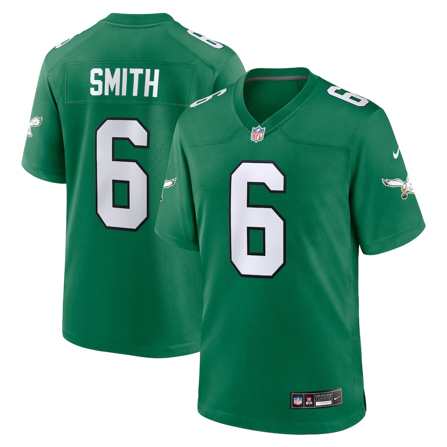 DeVonta Smith Philadelphia Eagles Nike Alternate Game Player Jersey - Kelly Green PT58094