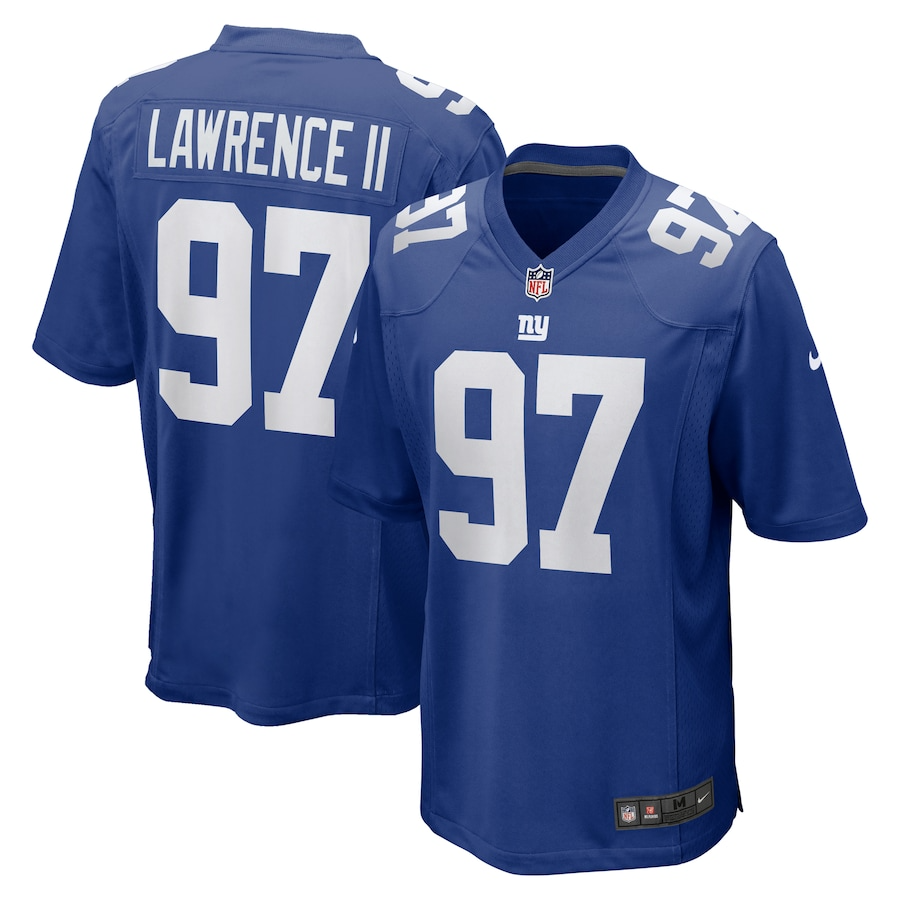 Dexter Lawrence II New York Giants Nike Team Game Player Jersey - Royal PT58095