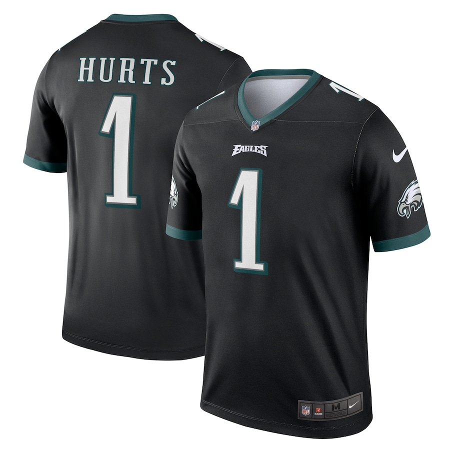 Jalen Hurts Philadelphia Eagles Nike Legend Jersey - Black PT58102