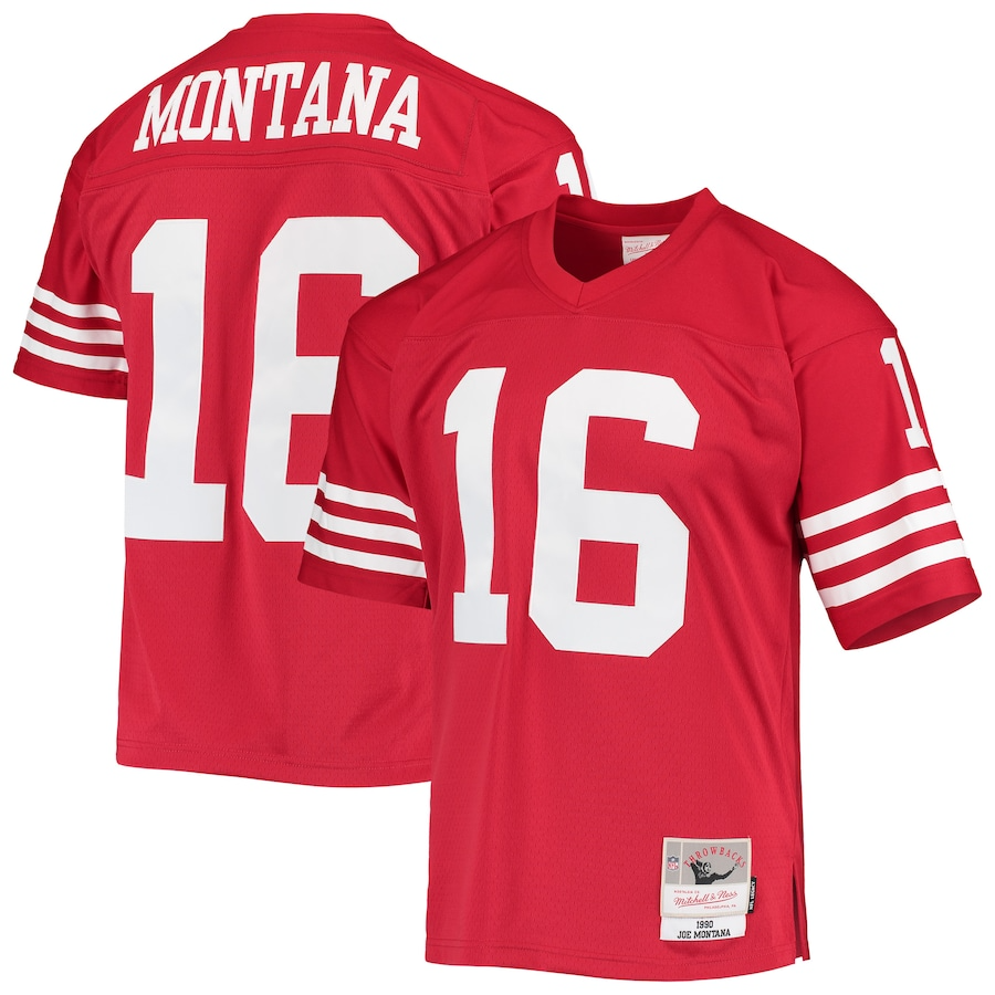 Joe Montana San Francisco 49ers Mitchell & Ness Legacy Replica Jersey - Scarlet PT58111