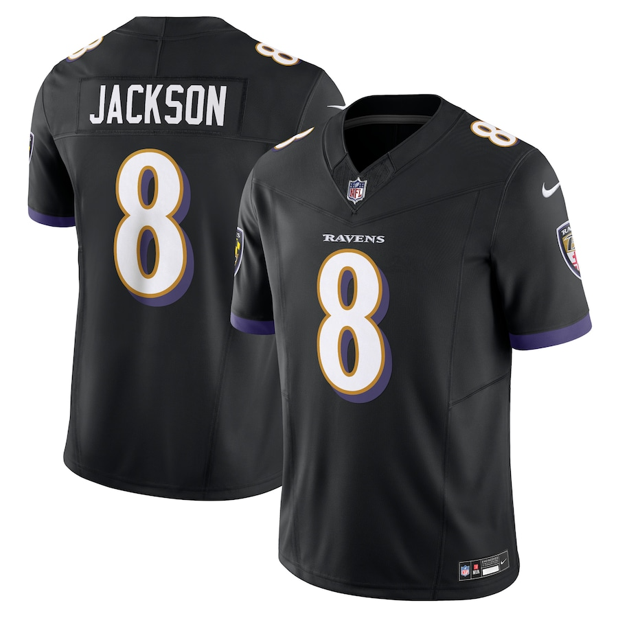 Lamar Jackson Baltimore Ravens Nike Vapor F.U.S.E. Limited Jersey - Black PT58119