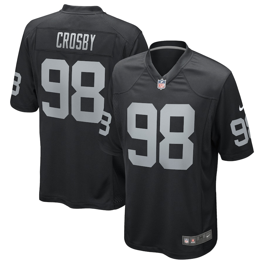 Maxx Crosby Las Vegas Raiders Nike Game Jersey - Black PT58124